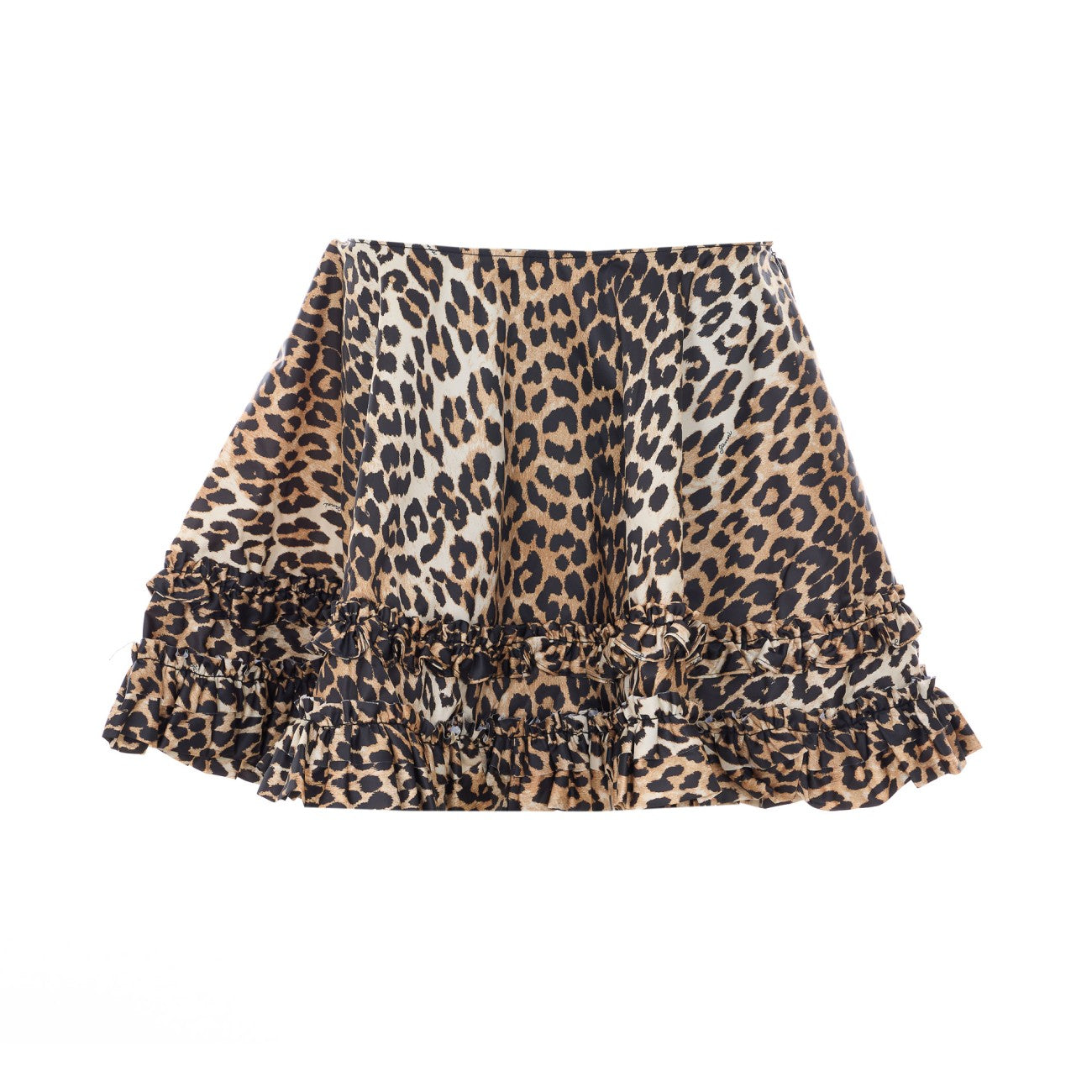 Ganni Women Printed Duchesse Skirt GANNI