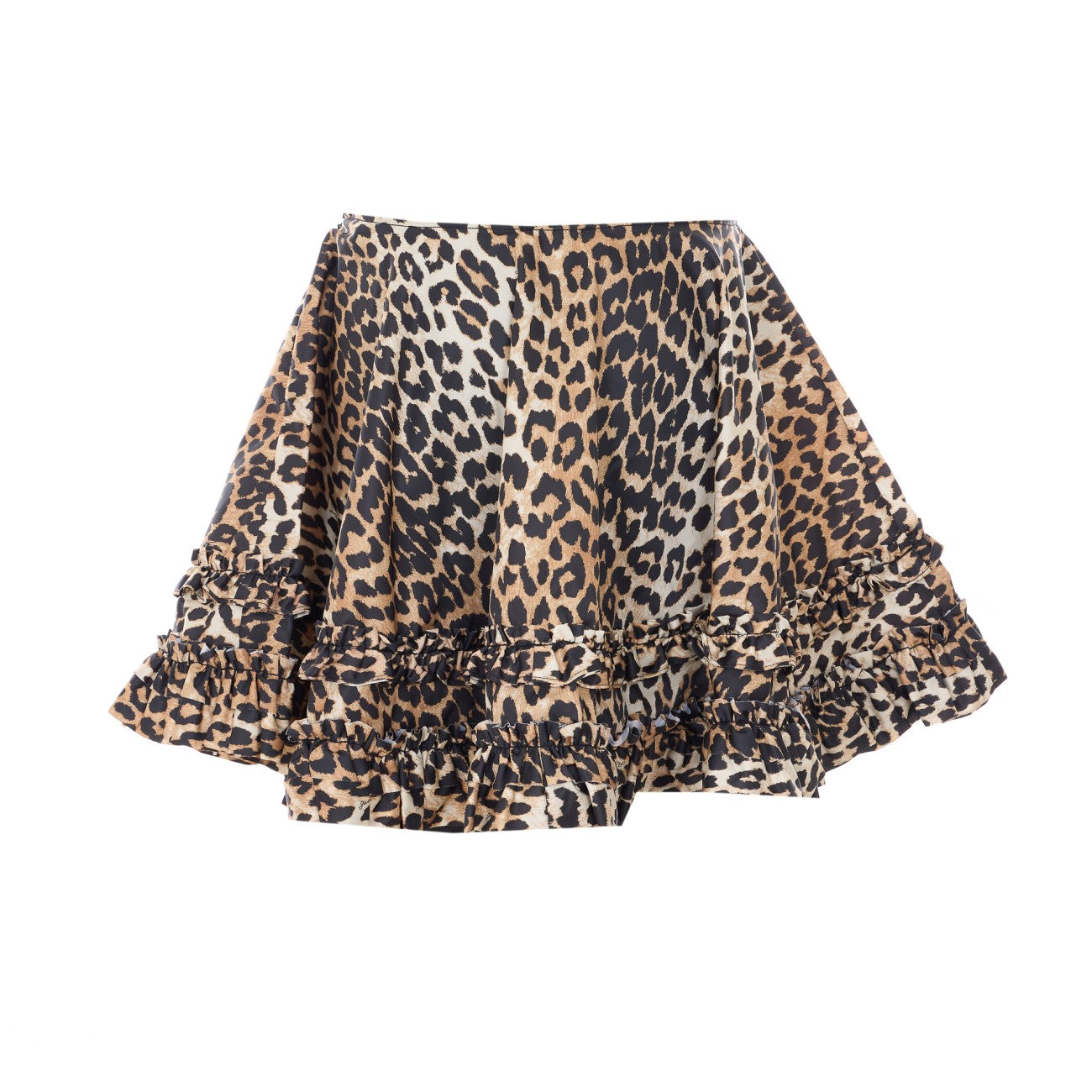 Ganni Women Printed Duchesse Skirt GANNI