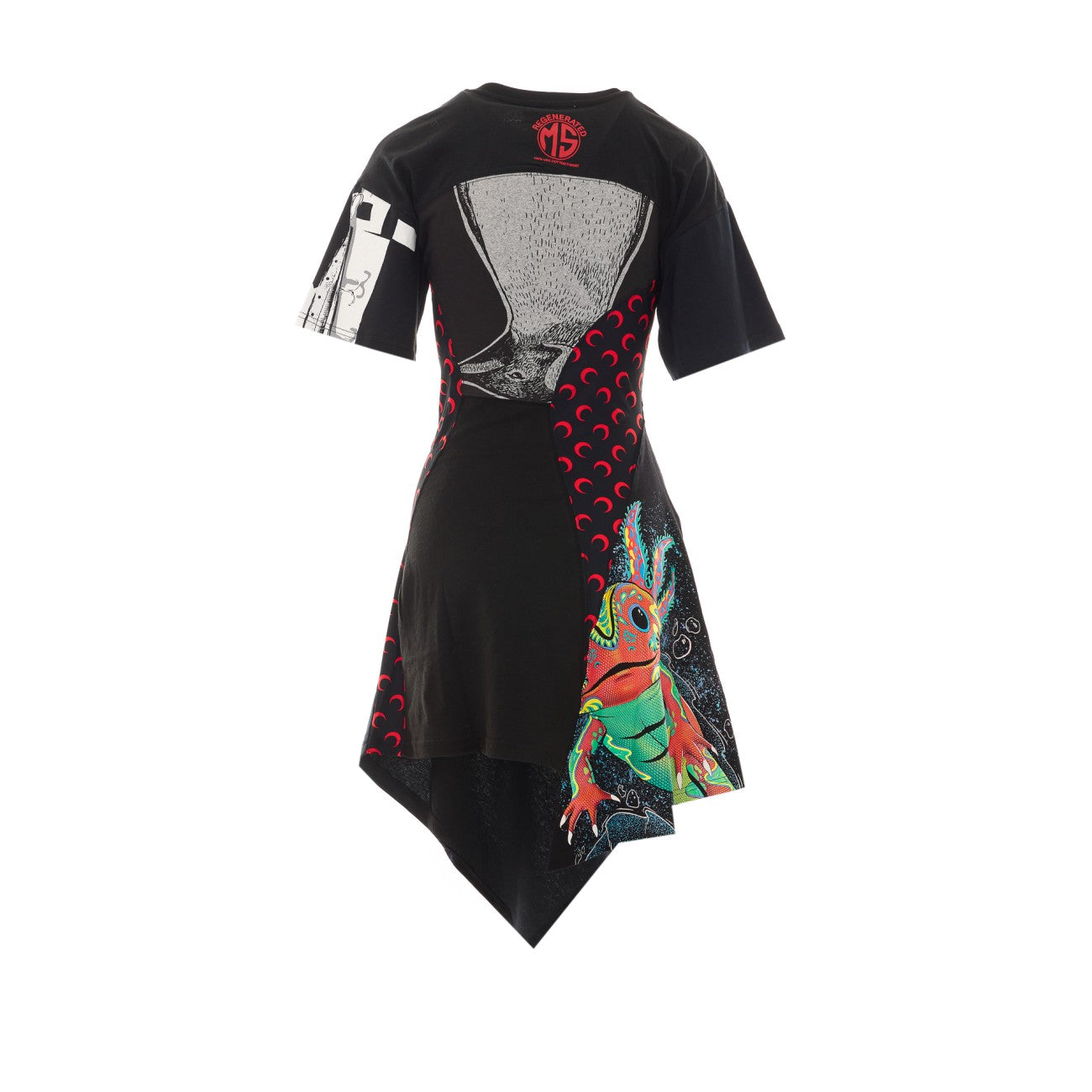 Marine Serre Women Printed Jersey Knee Length Dress MARINE SERRE