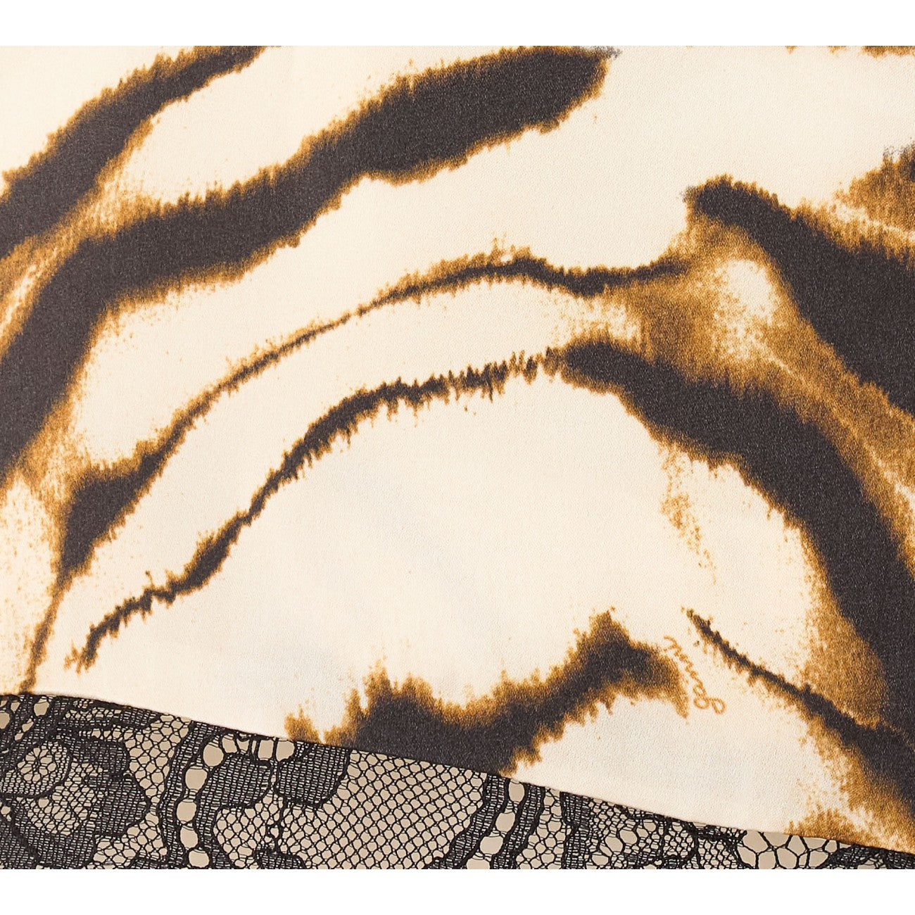 Ganni Women Printed Satin Top GANNI