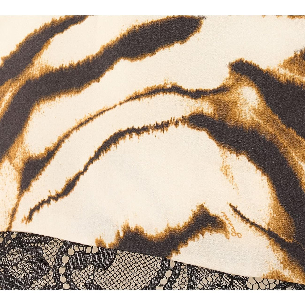 Ganni Women Printed Satin Top GANNI
