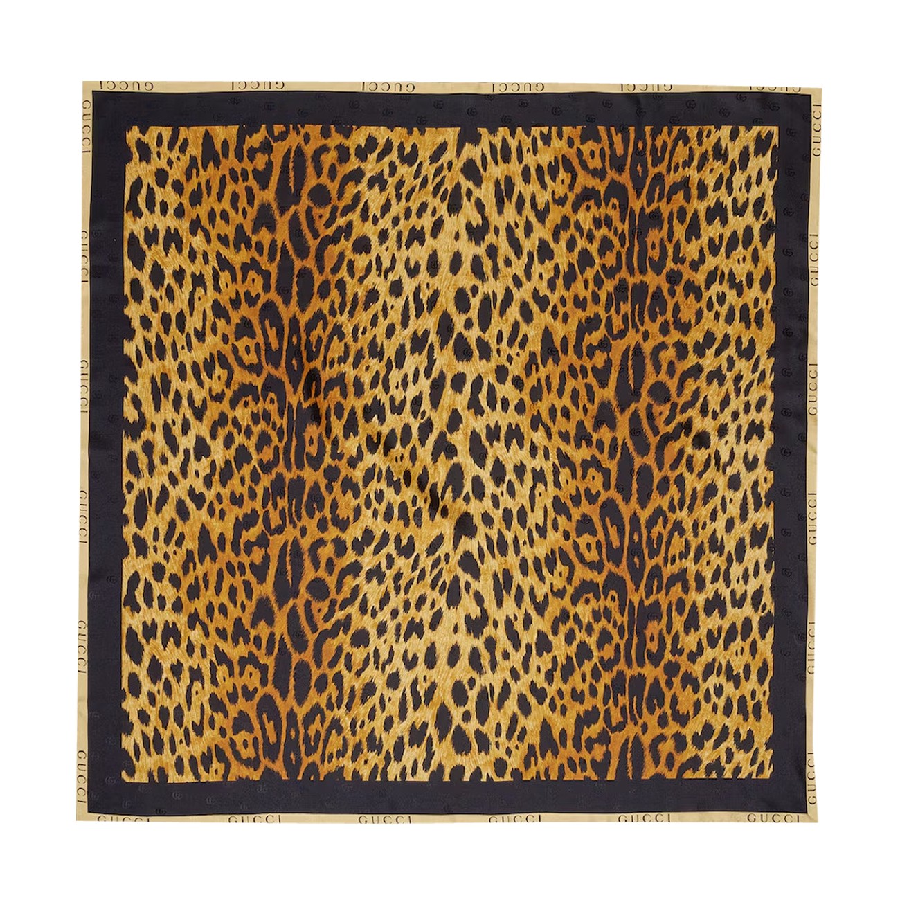 Gucci Women Printed Silk Twill Carre' GUCCI