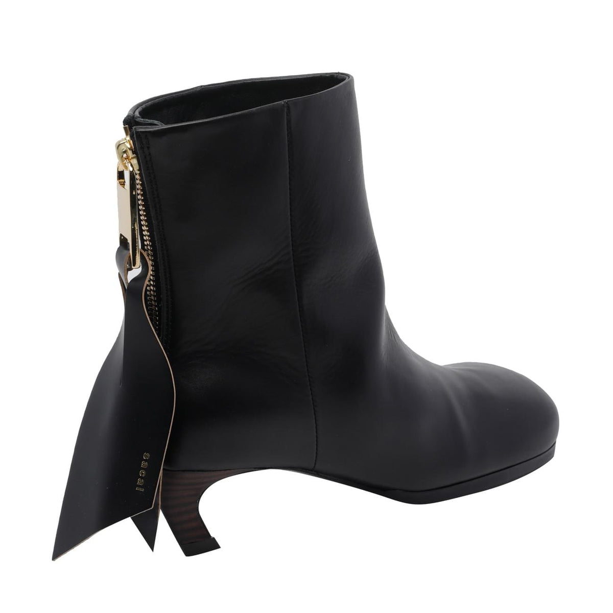 Sacai Women Puller Short Booties SACAI