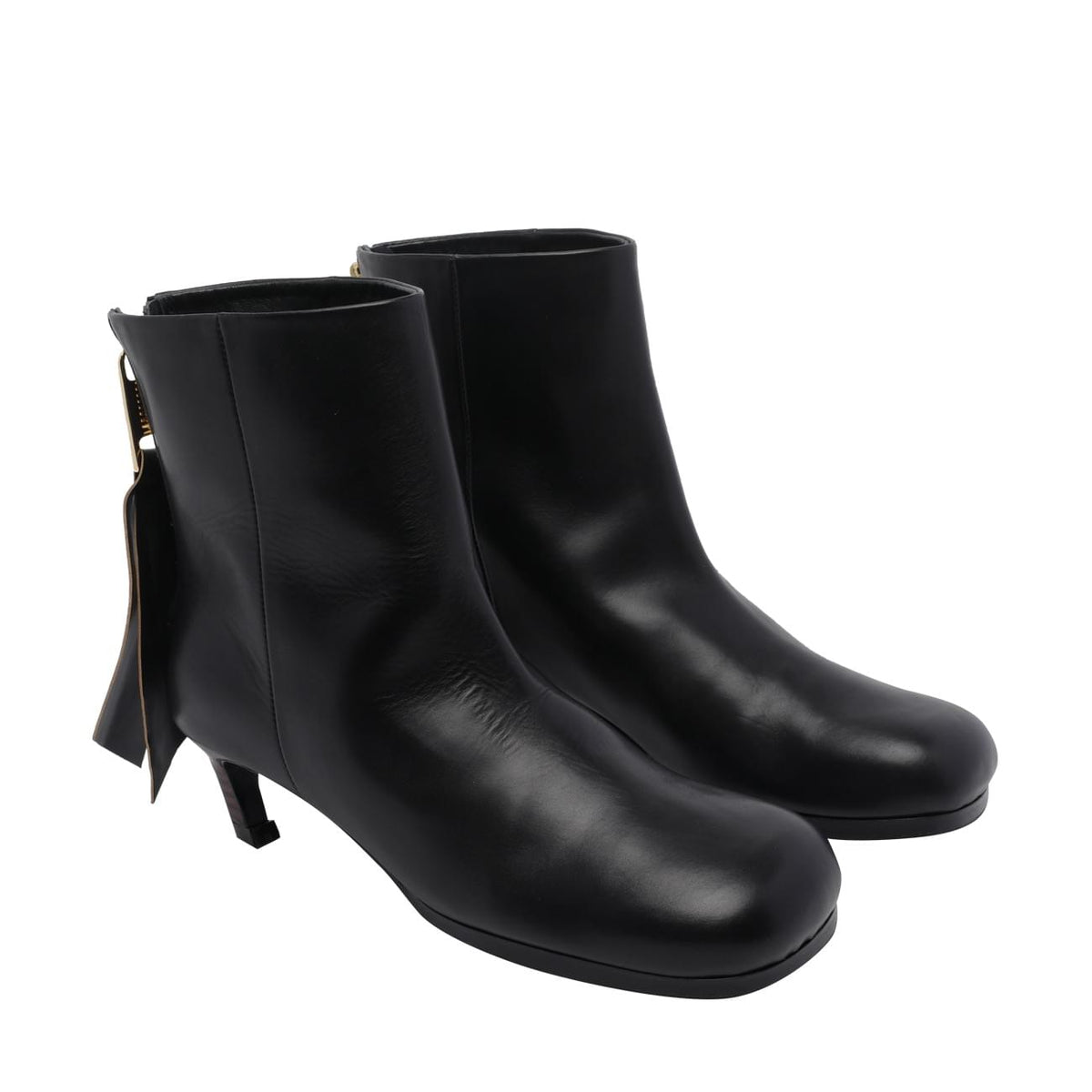 Sacai Women Puller Short Booties SACAI