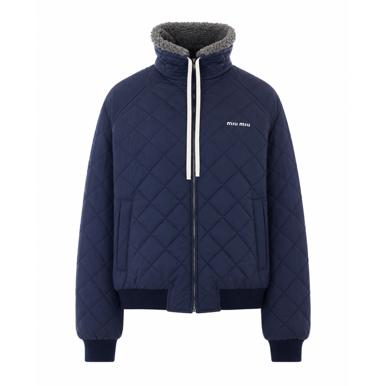 Miu Miu Women Quilted Miu Miu Down Jacket MIU MIU