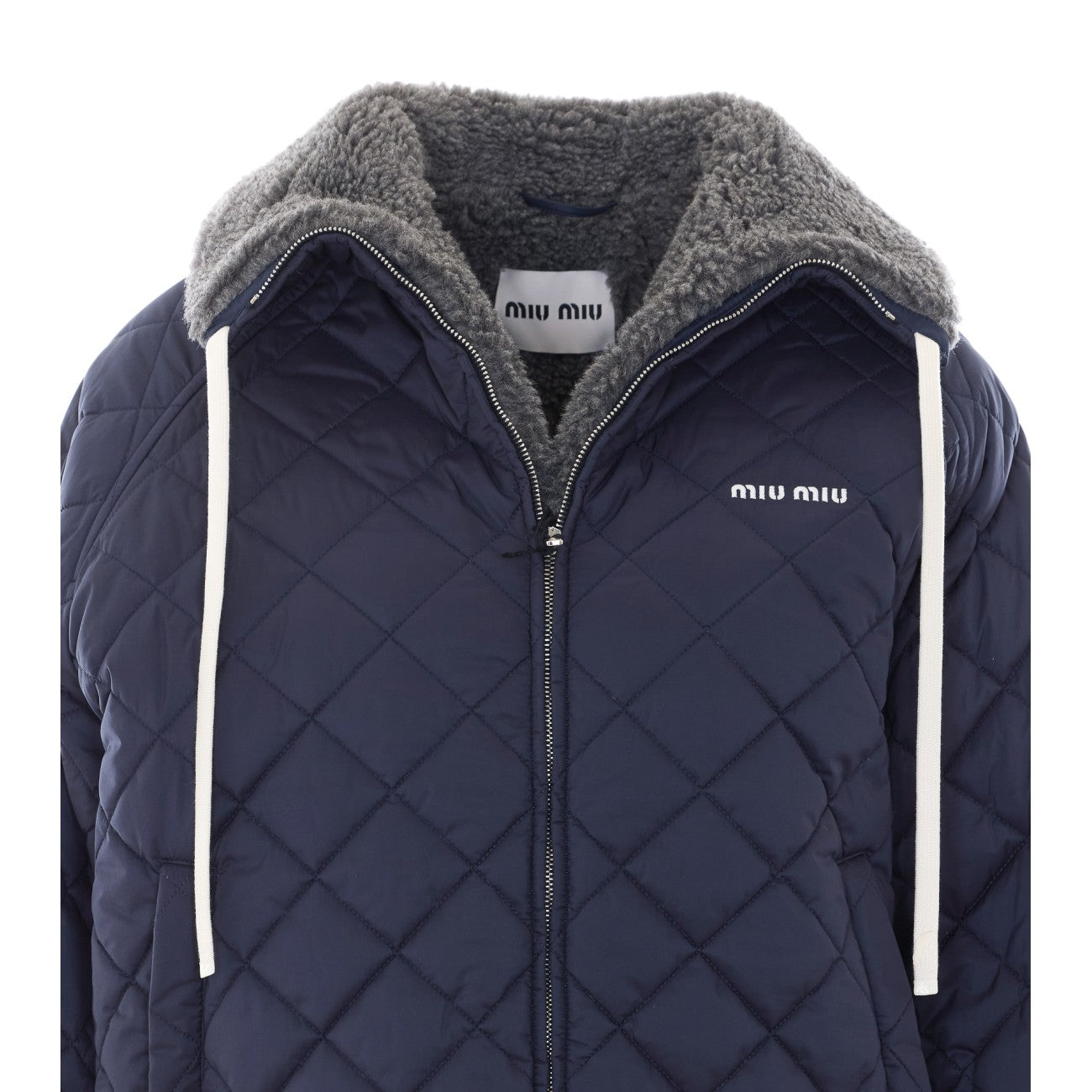 Miu Miu Women Quilted Miu Miu Down Jacket MIU MIU