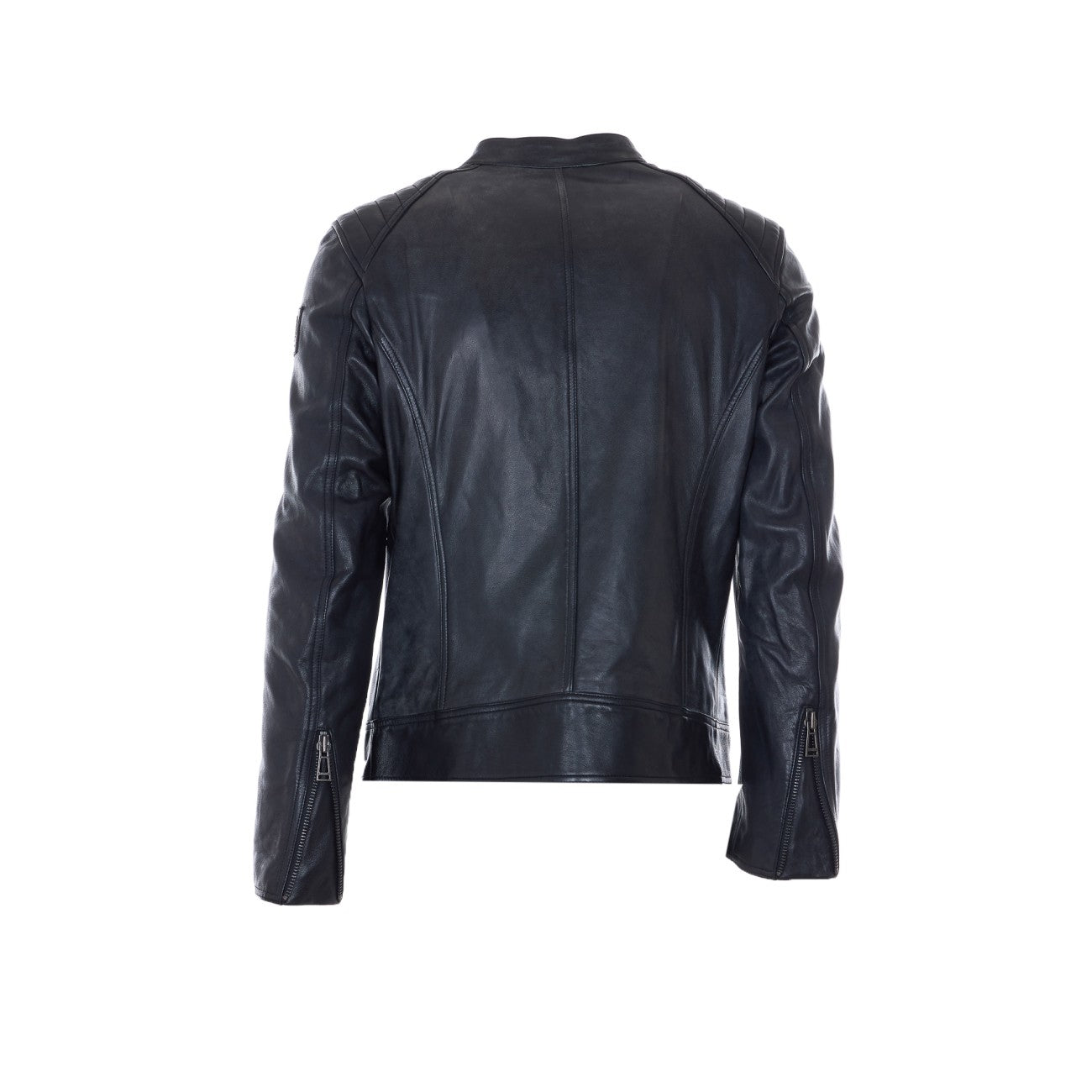 Belstaff Men Racer Leather Jacket BELSTAFF