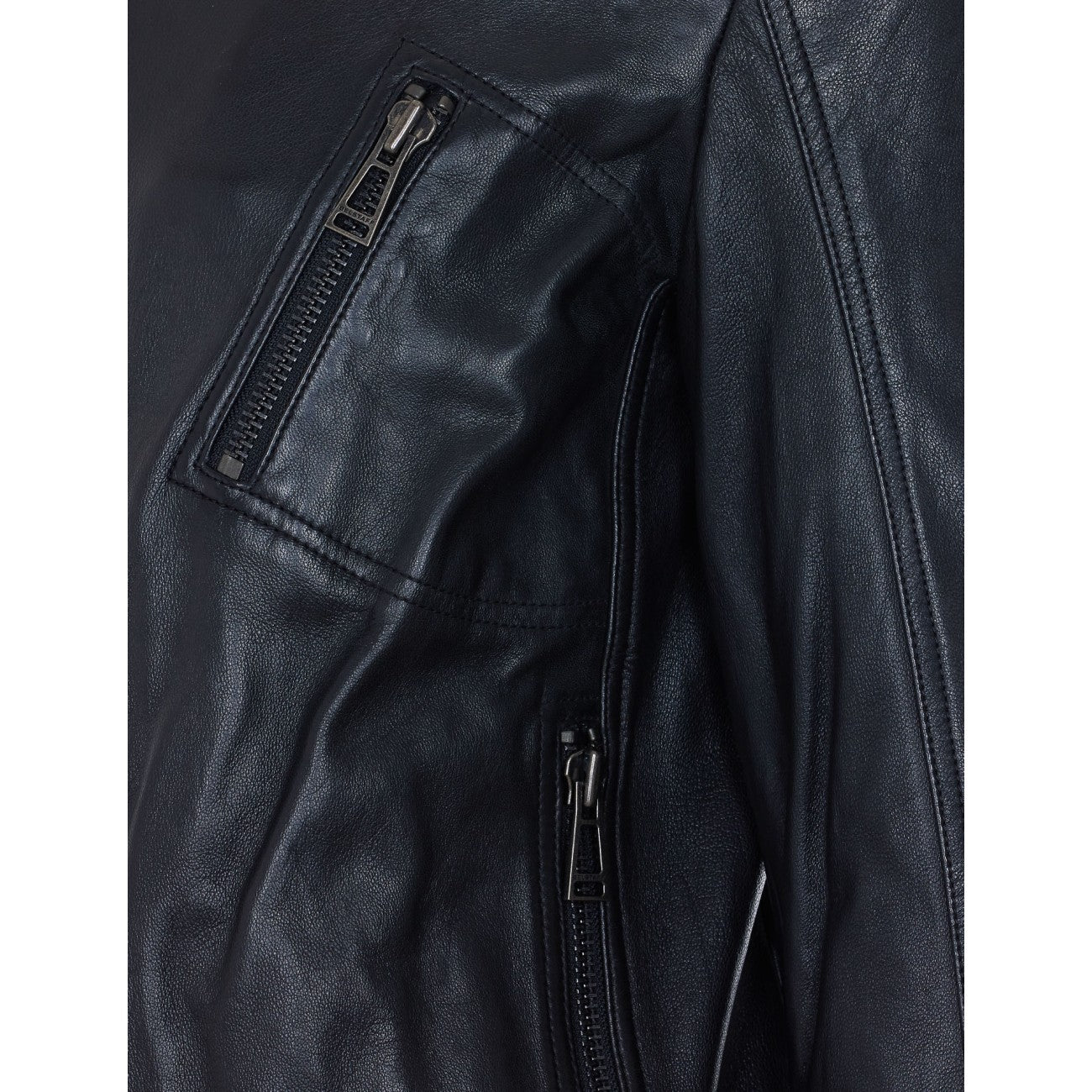 Belstaff Men Racer Leather Jacket BELSTAFF
