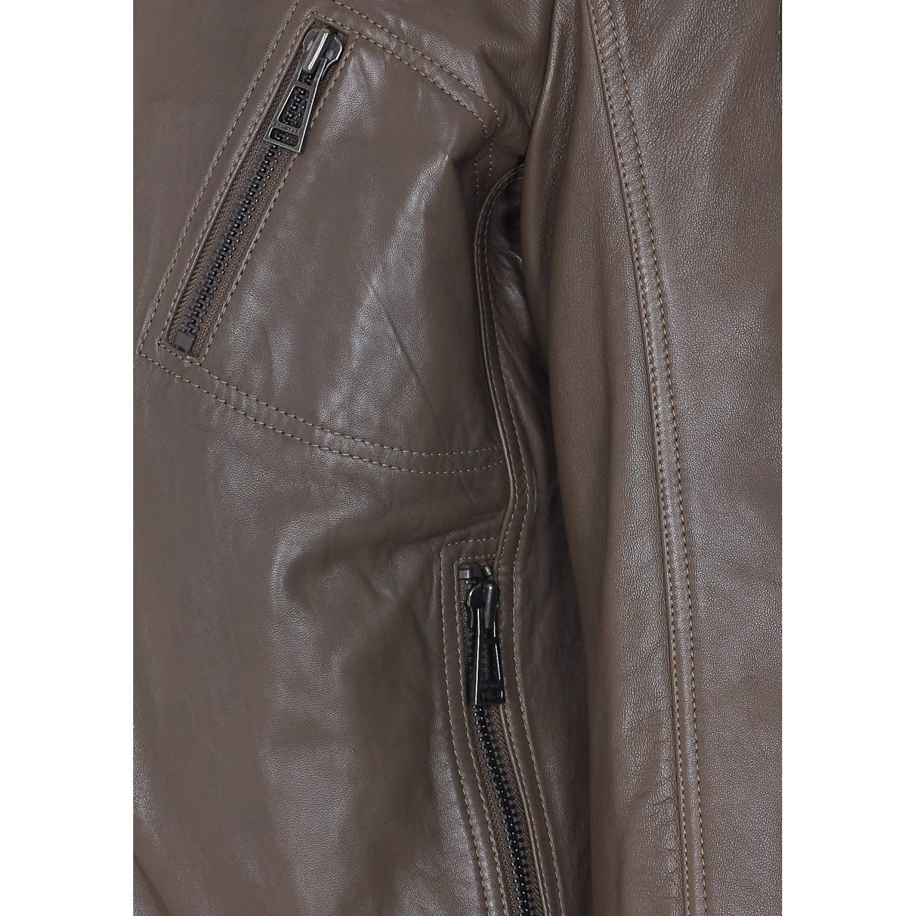 Belstaff Men Racer Leather Jacket BELSTAFF