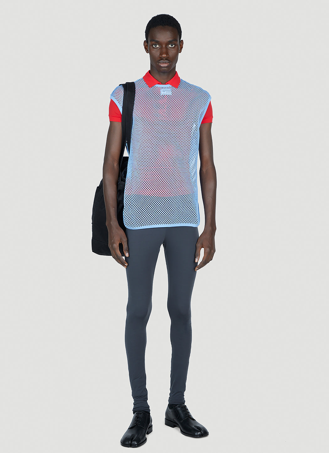 Raf Simons Men Stocking Polo Top