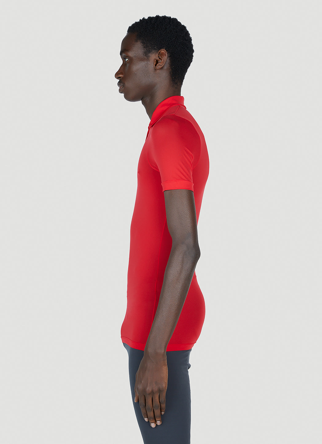 Raf Simons Men Stocking Polo Top