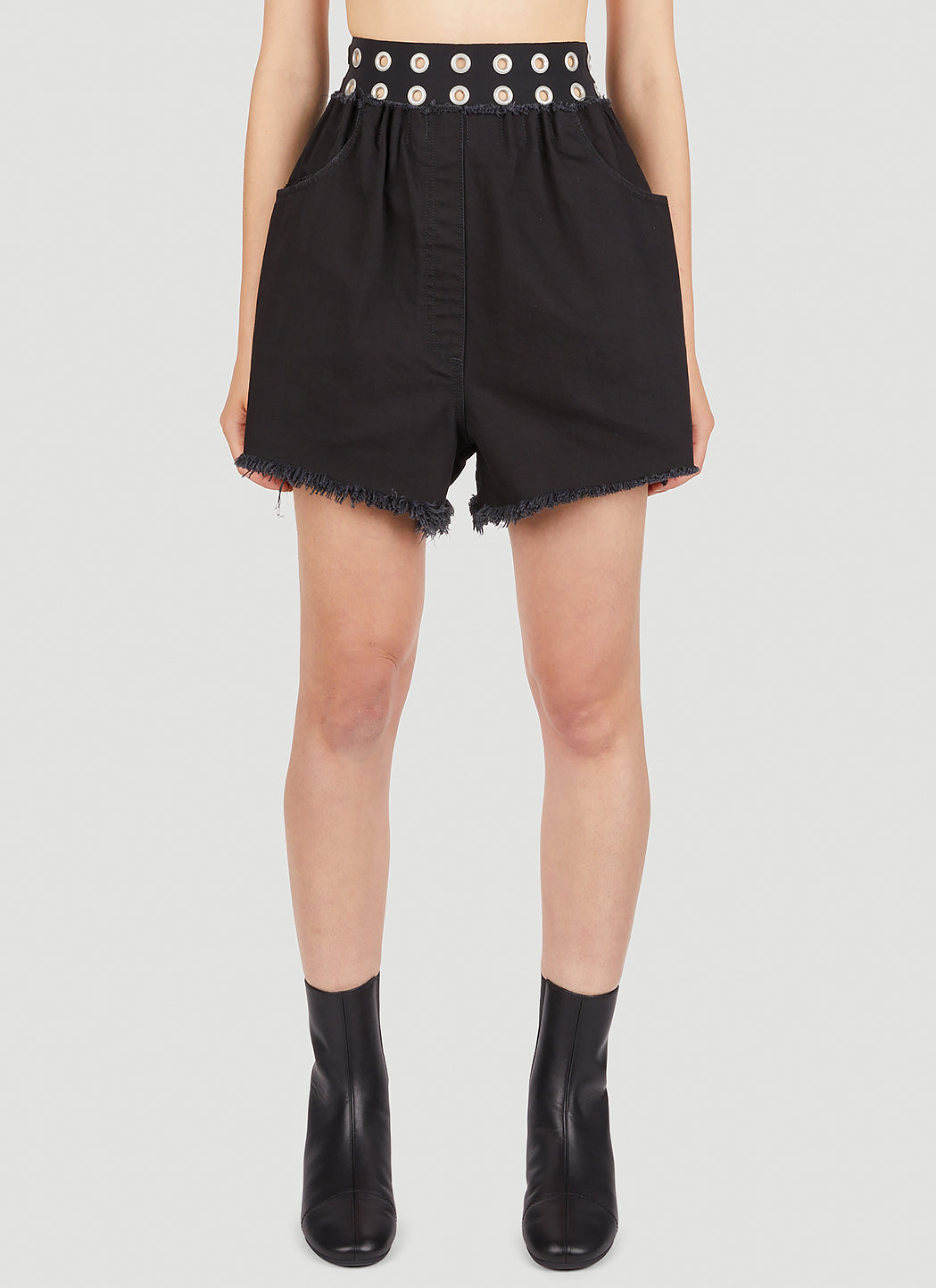Raf Simons Women Eyelet Shorts