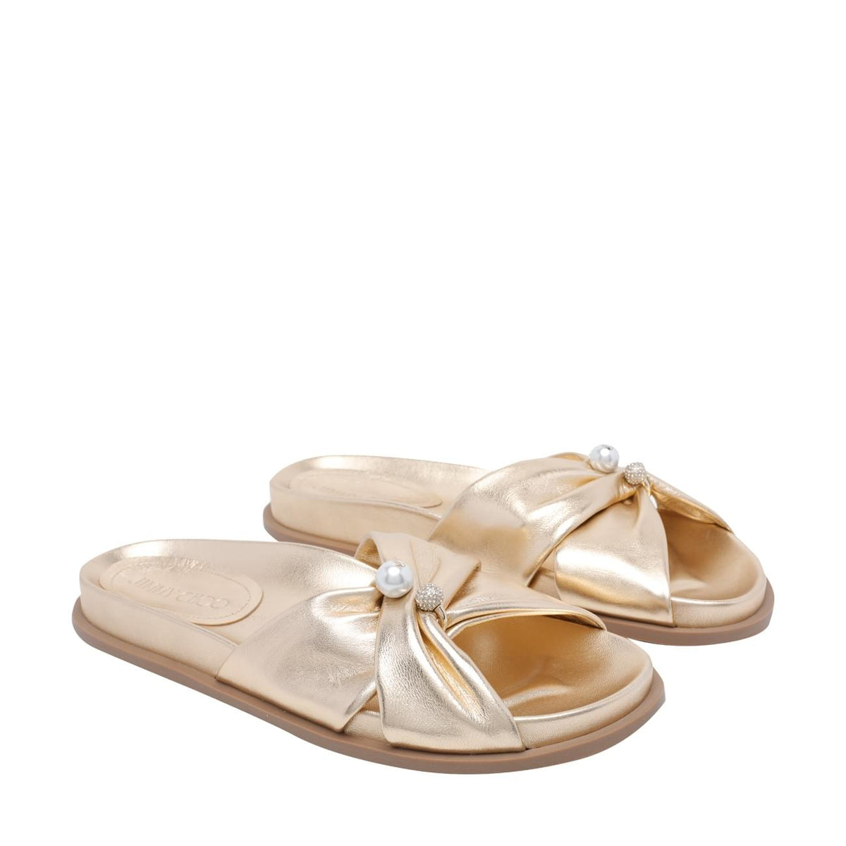 Jimmy Choo Women Rafi Flat Sandals JIMMY CHOO
