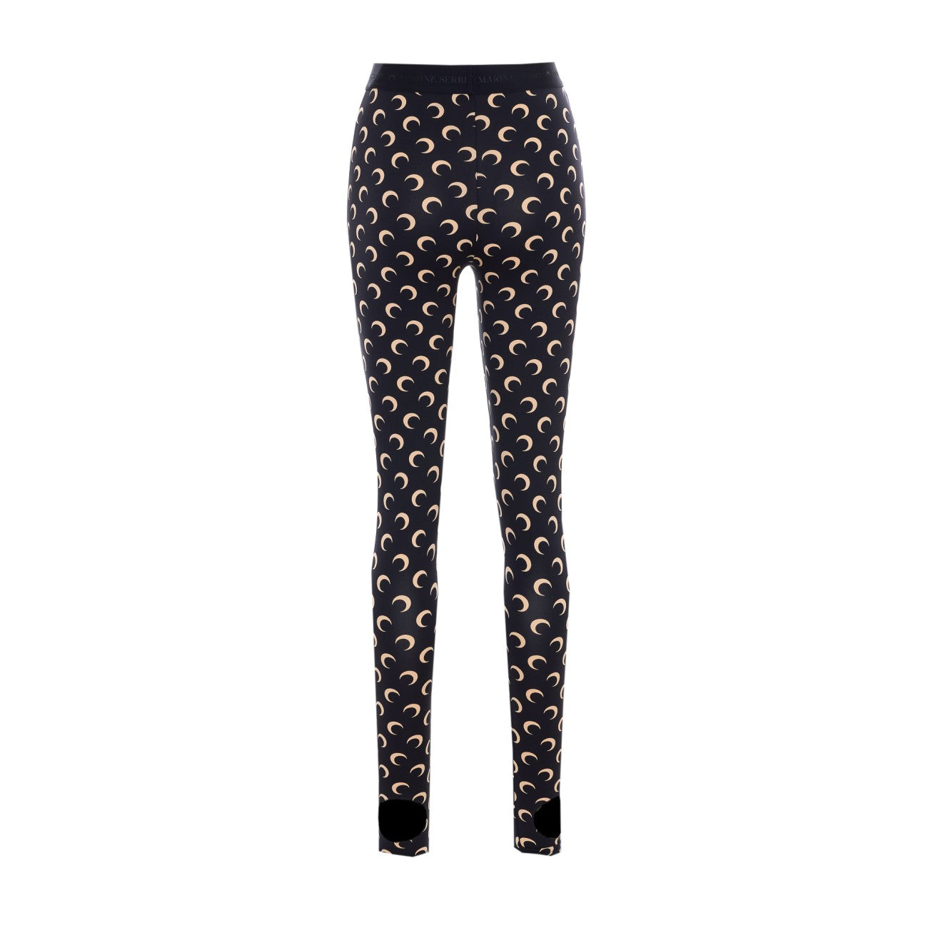 Marine Serre Women Recycled Moon Jersey Stirrup Leggings MARINE SERRE