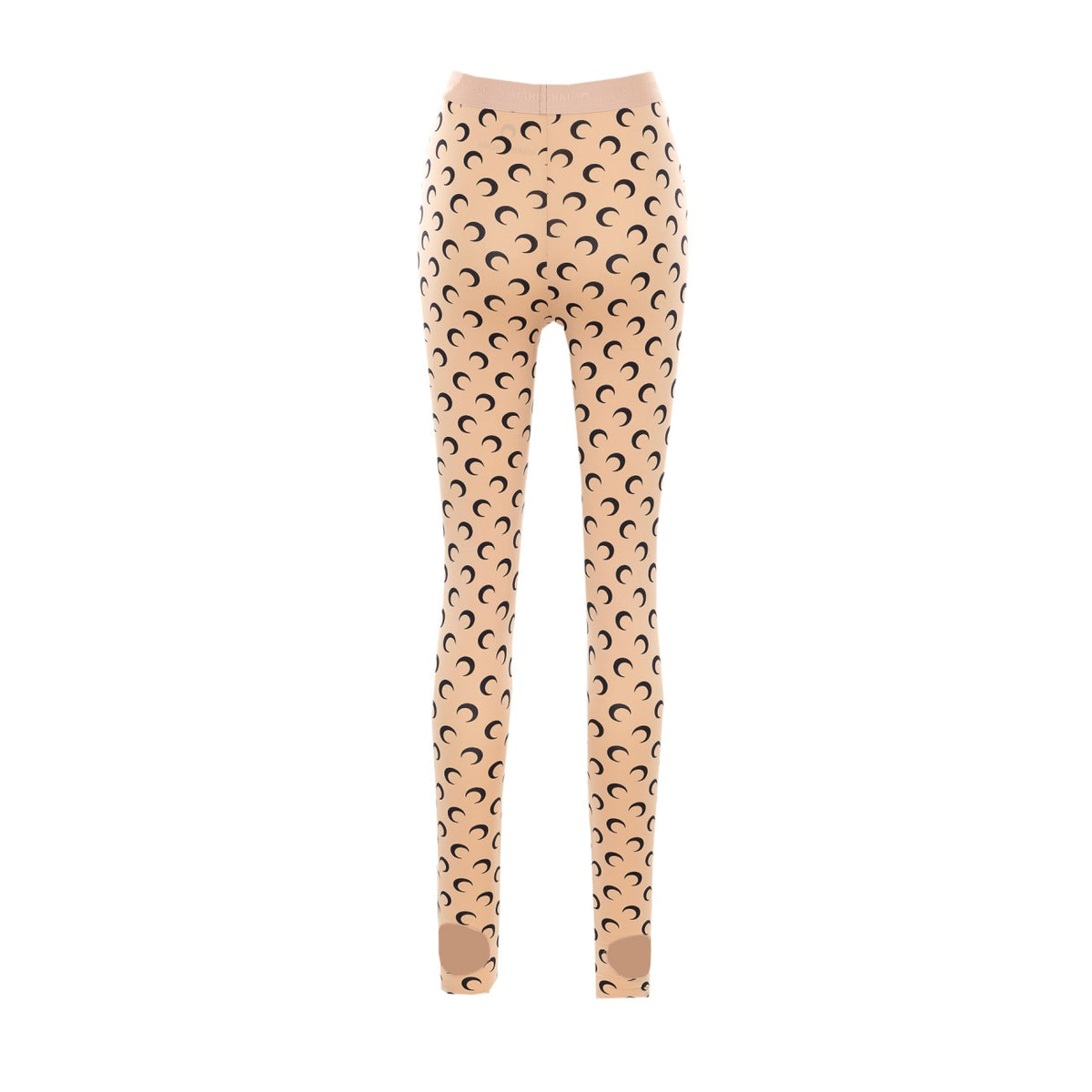 Marine Serre Women Recycled Moon Jersey Stirrup Leggings MARINE SERRE