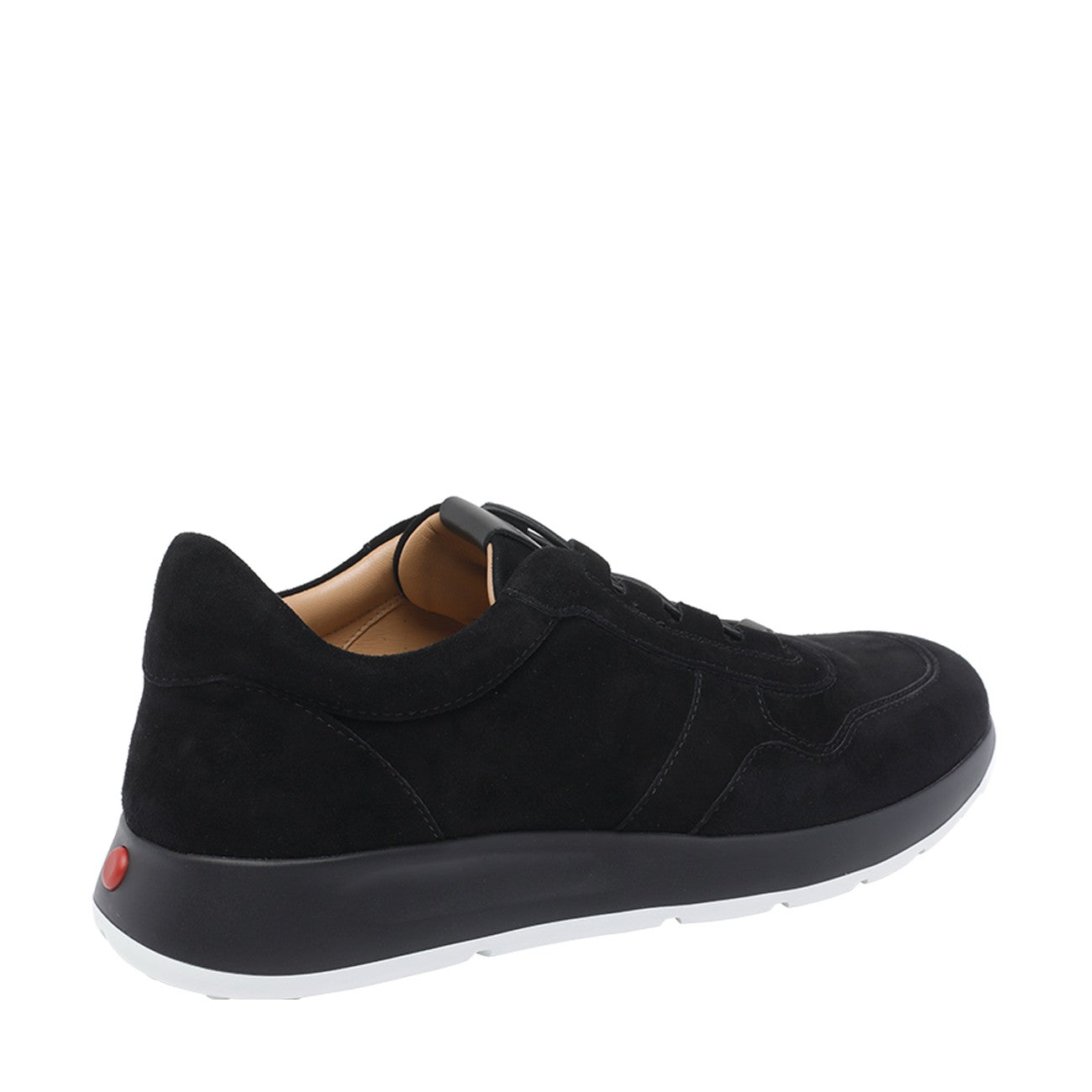 Tod's Men Red Dot Sneakers  In Pashmy Suede TOD'S
