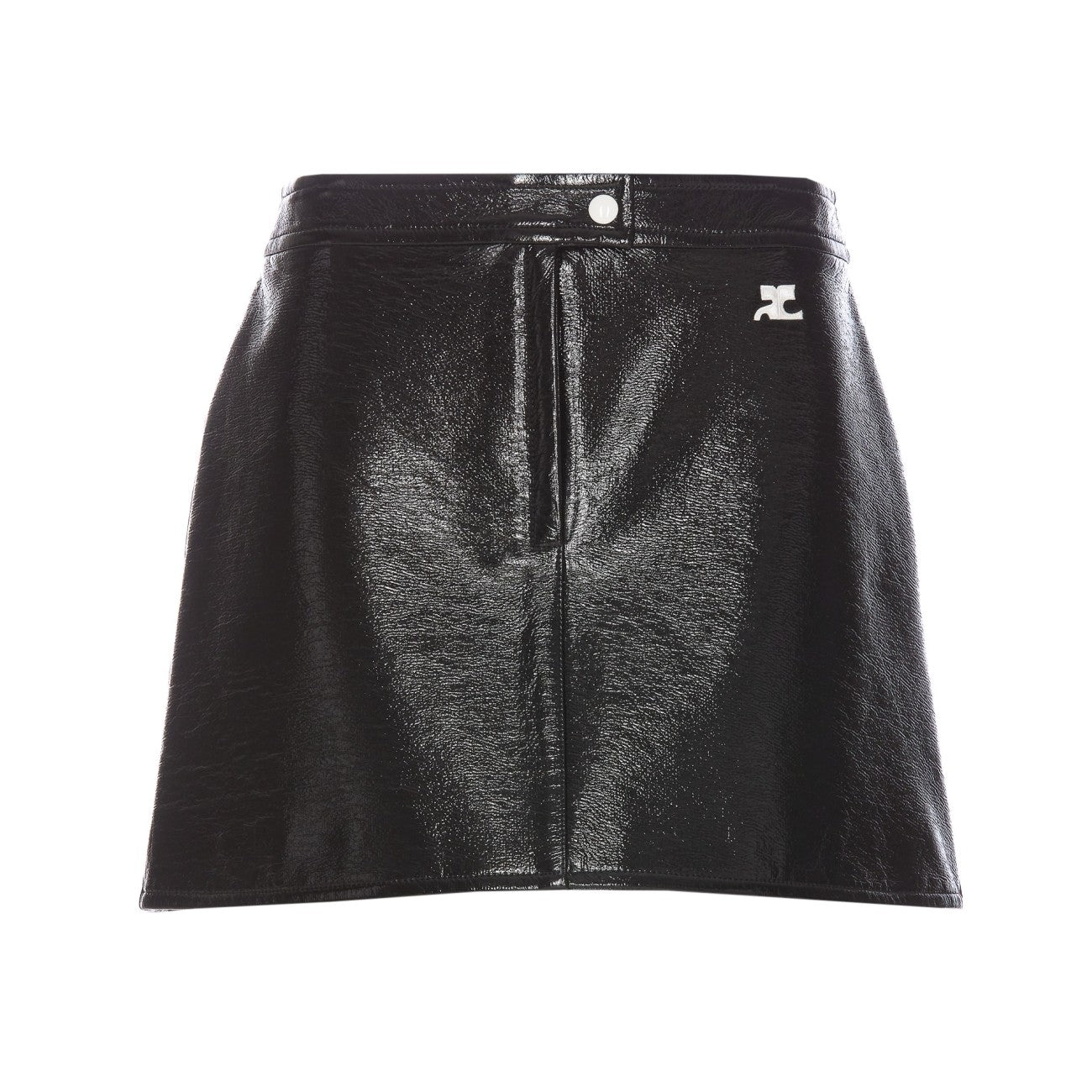 Courreges Women Reedition Vinyl Mini Skirt COURREGES