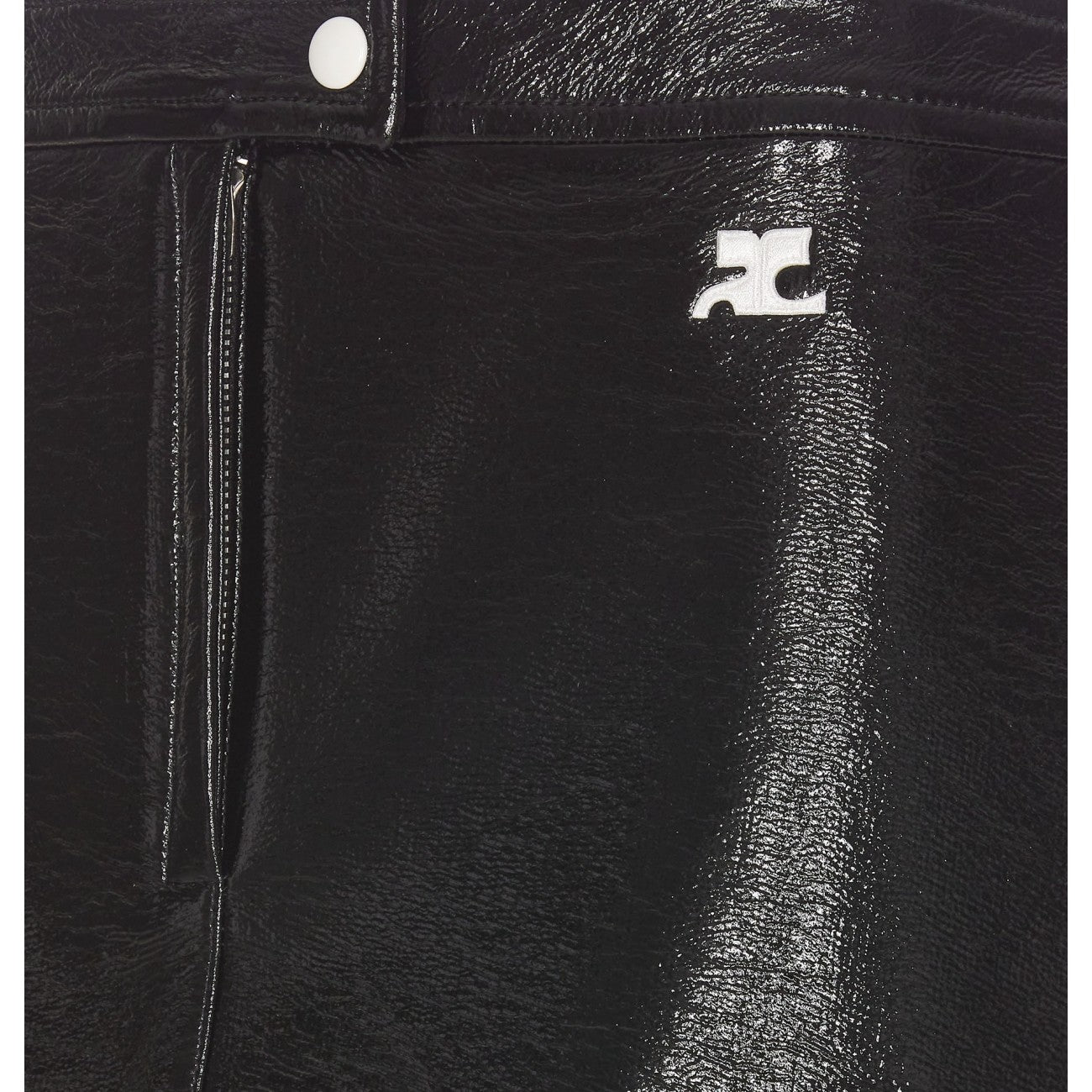 Courreges Women Reedition Vinyl Mini Skirt COURREGES