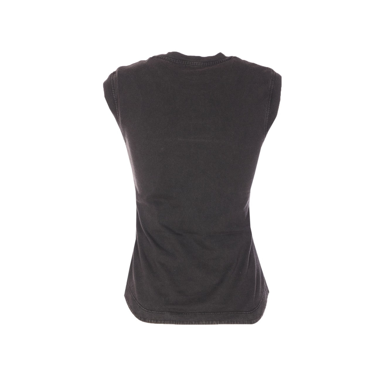 The Attico Women Reese Tank Top With Logo THE ATTICO
