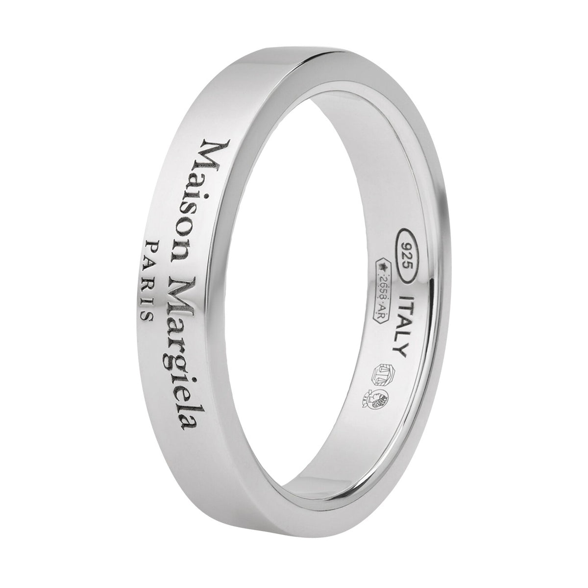 Maison Margiela Men Reference Logo Ring MAISON MARGIELA