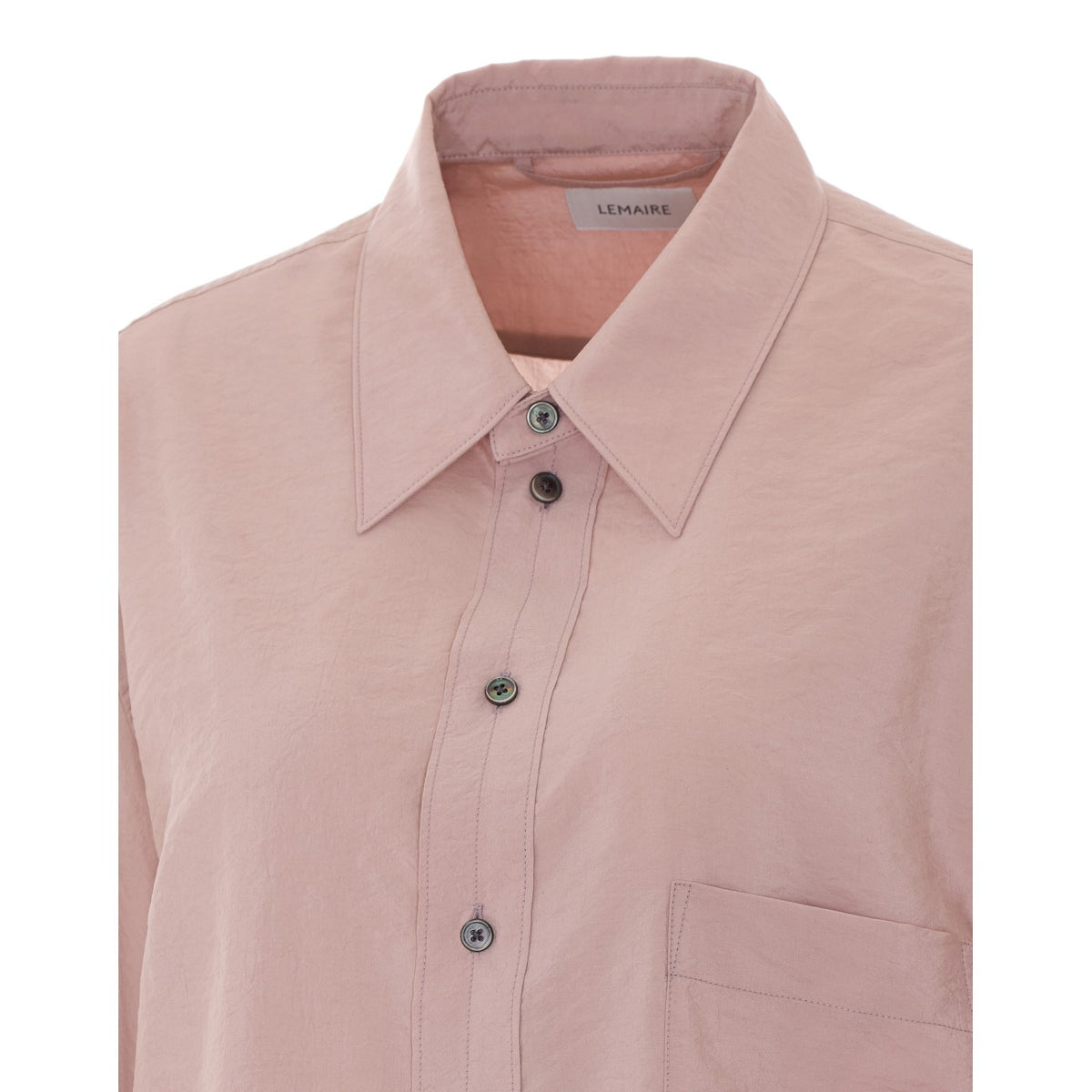 Lemaire Women Regular Shirt In Dry Silk LEMAIRE