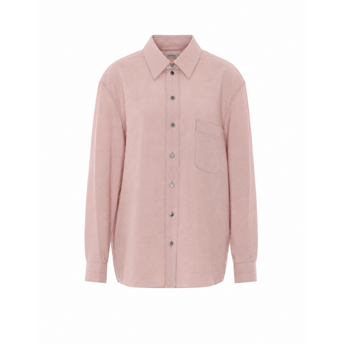 Lemaire Women Regular Shirt In Dry Silk LEMAIRE