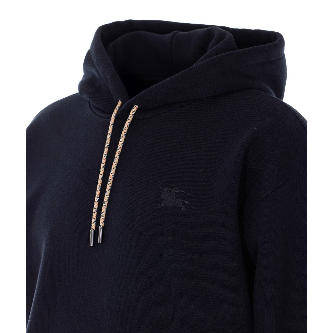 Burberry Men Reilly Hoodie With Check Patch