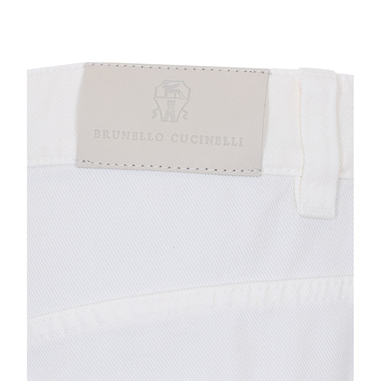 Brunello Cucinelli Women Relaxed Denim Trousers Dyed With A Monile BRUNELLO CUCINELLI