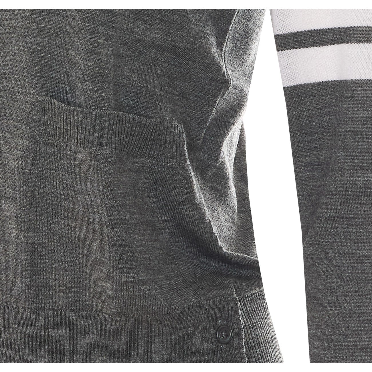 Thom Browne Women Relaxed Fit 4-Bar Cardigan THOM BROWNE