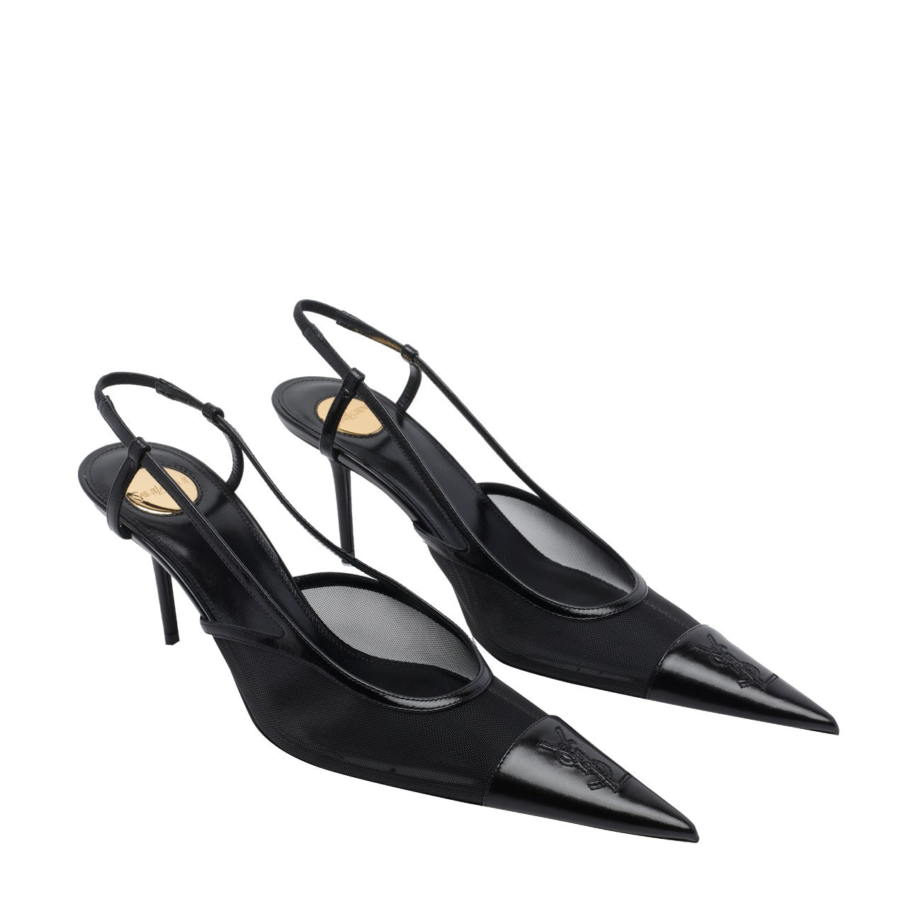 Saint Laurent Women Renee Slingback Pumps SAINT LAURENT