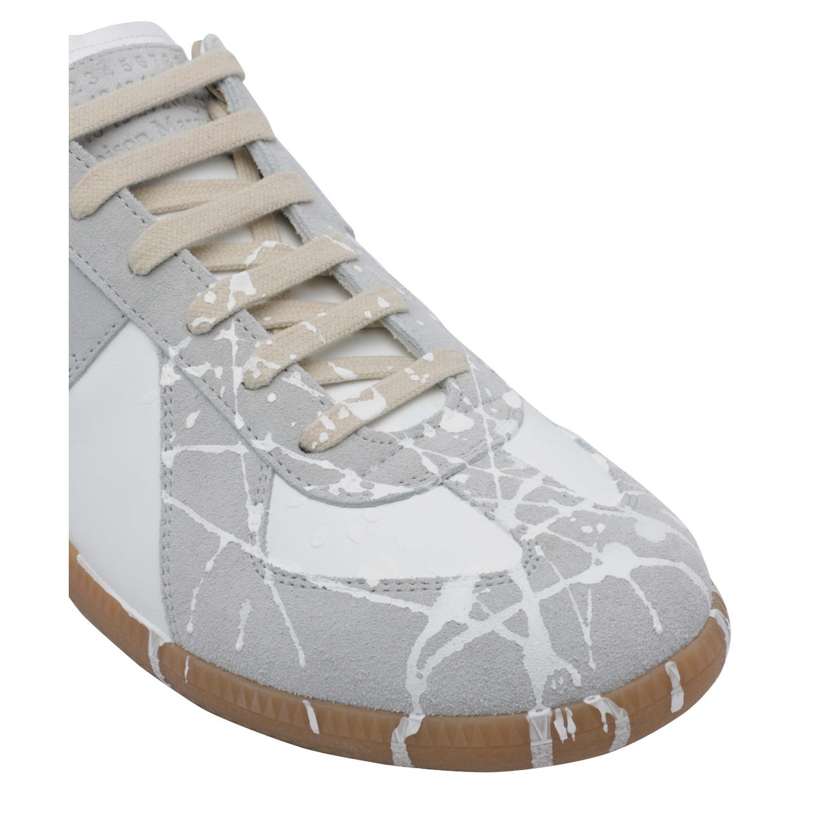 Maison Margiela Men Replica Sneakers With Paint Splatter Effect MAISON MARGIELA