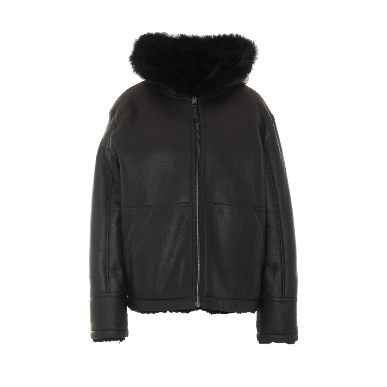 Yves Salomon Men Reversible Aviateur Shearling Jacket YVES SALOMON