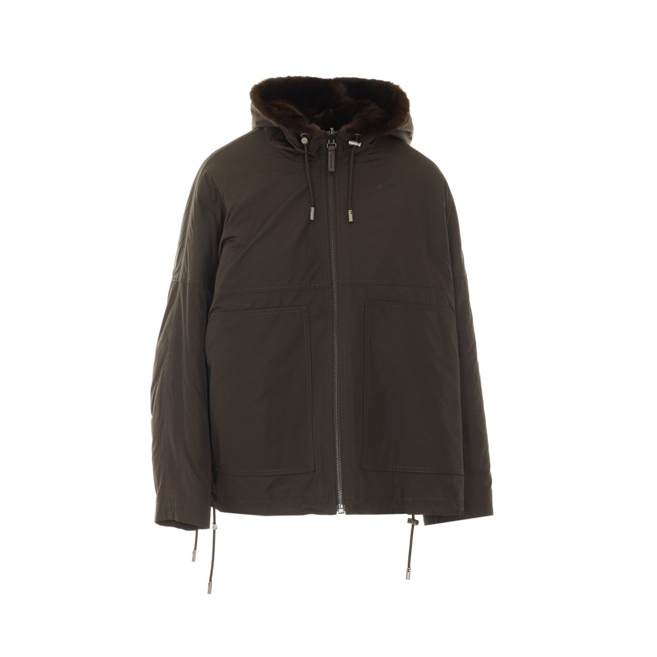 Yves Salomon Women Reversible Mink Jacket YVES SALOMON