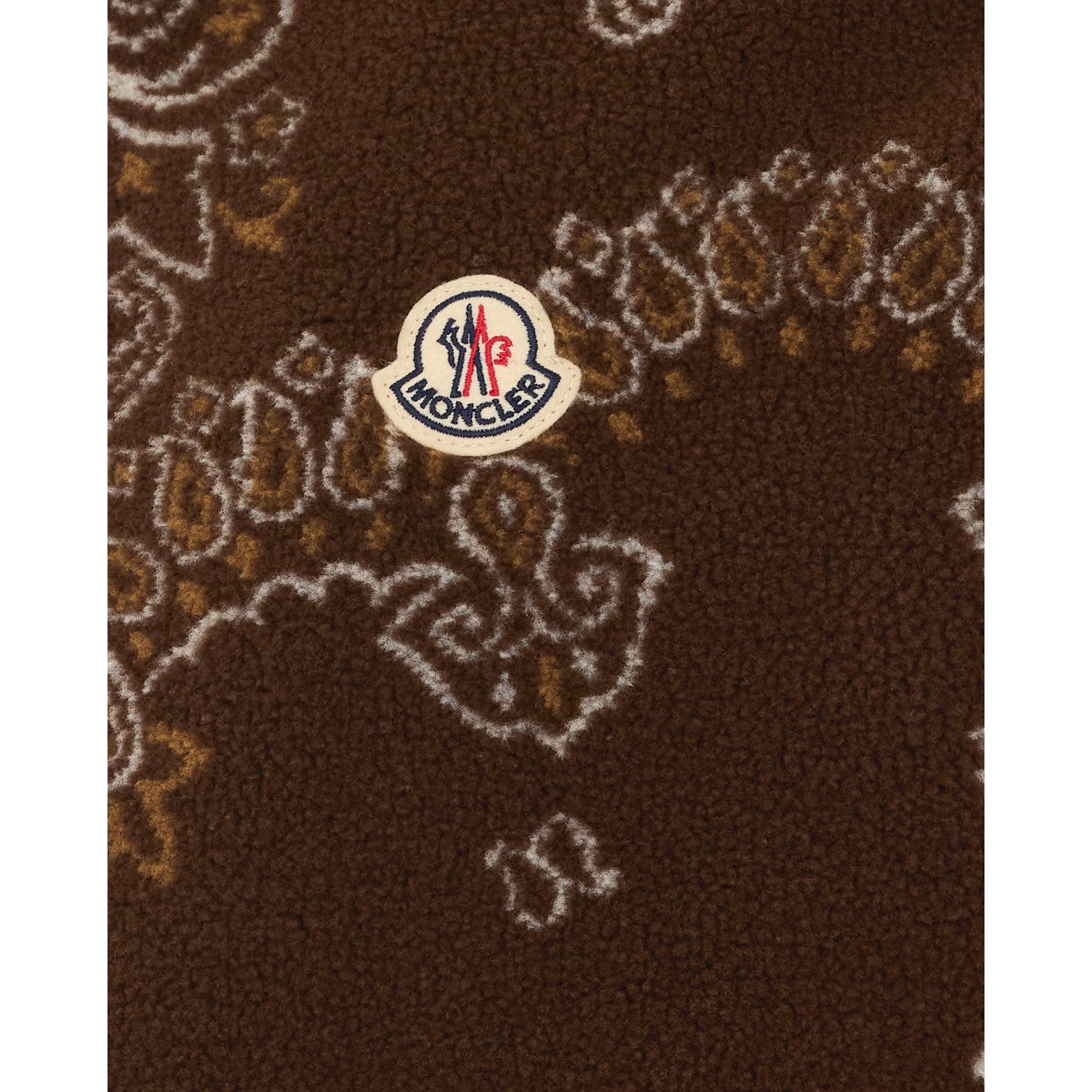 Moncler Men Reversible Paisley Print Teddy Fleece Padded Vest MONCLER