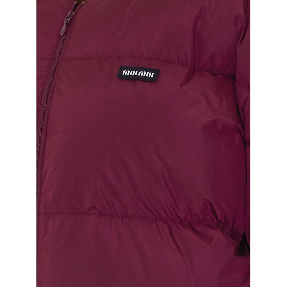 Miu Miu Women Reversible Technical Fabric And Shearling Down Jacket MIU MIU