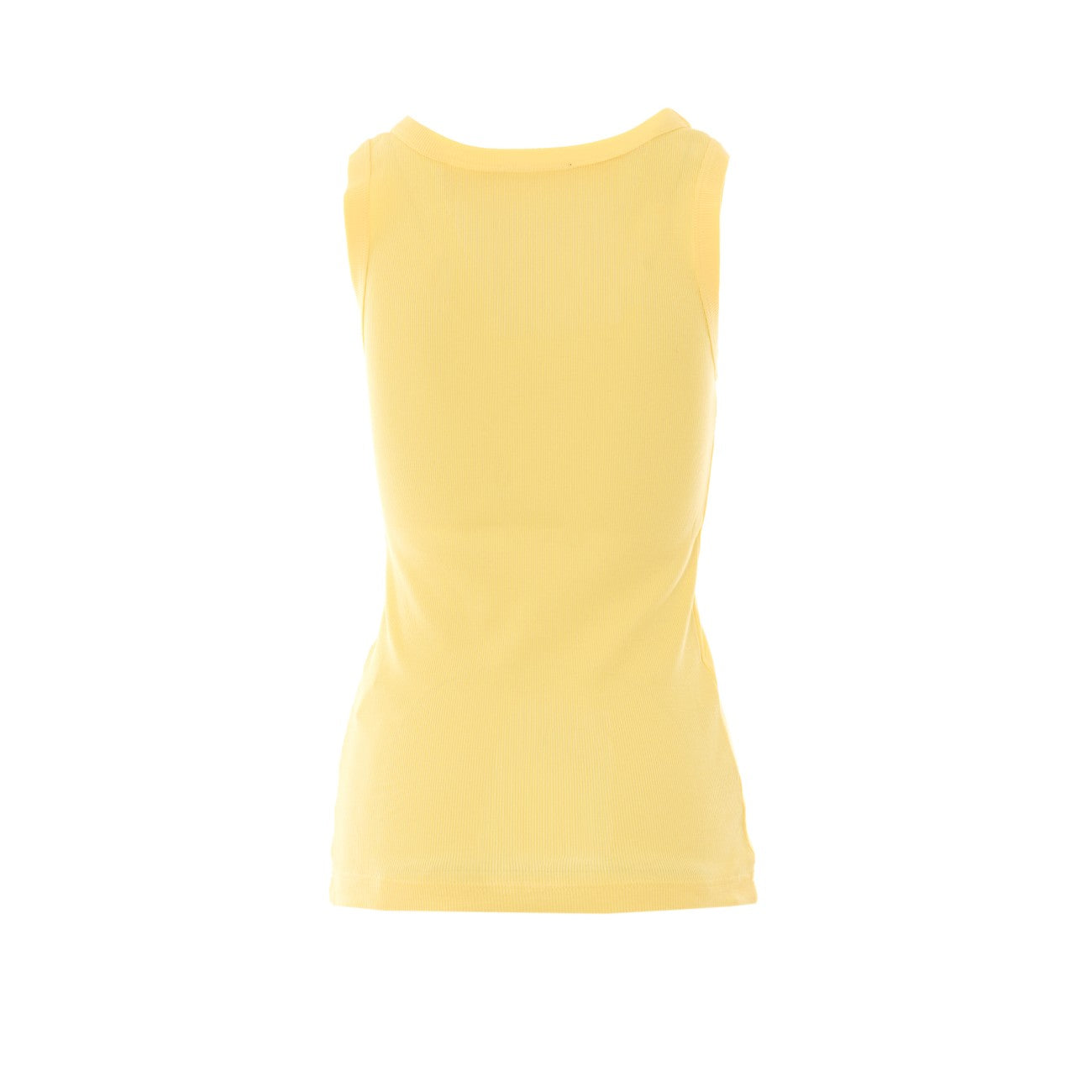Dolce&Gabbana Women Ribbed Jersey Tank Top With Logo DOLCE & GABBANA