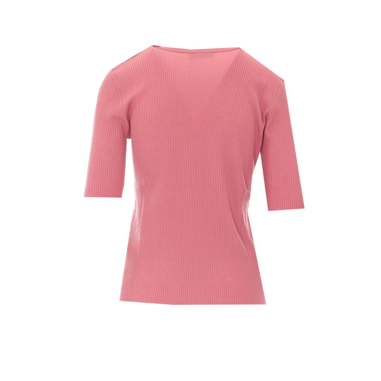 S Max Mara Women Ribbed Smmriviera Short Sleeves Sweater S MAX MARA