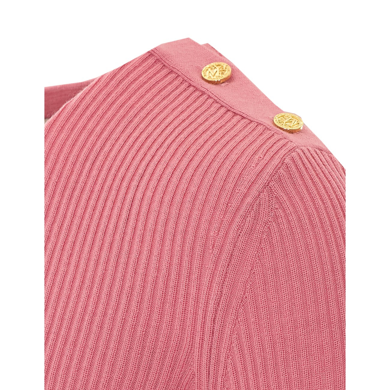S Max Mara Women Ribbed Smmriviera Short Sleeves Sweater S MAX MARA