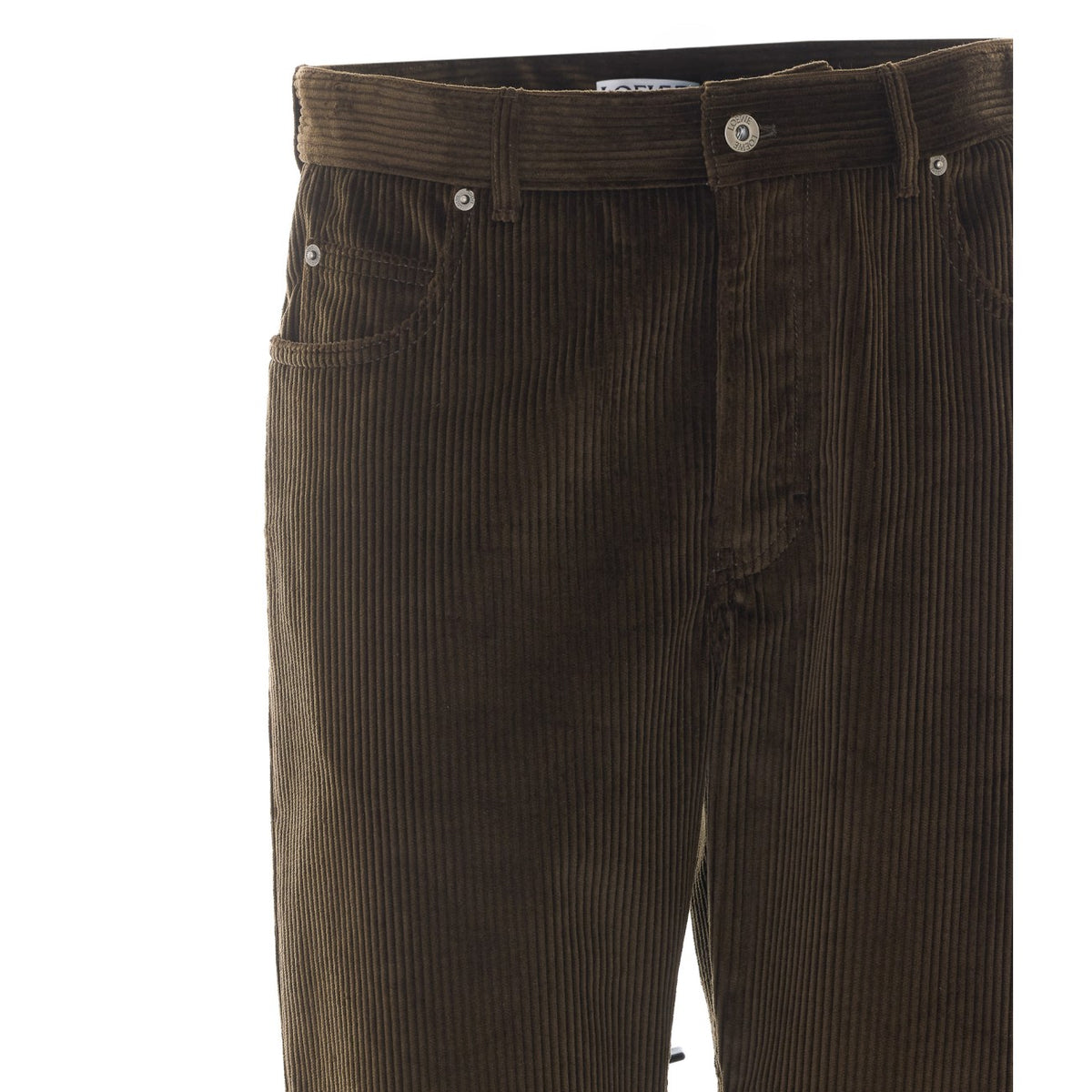 Loewe Men Ribbed Velvet Pants LOEWE