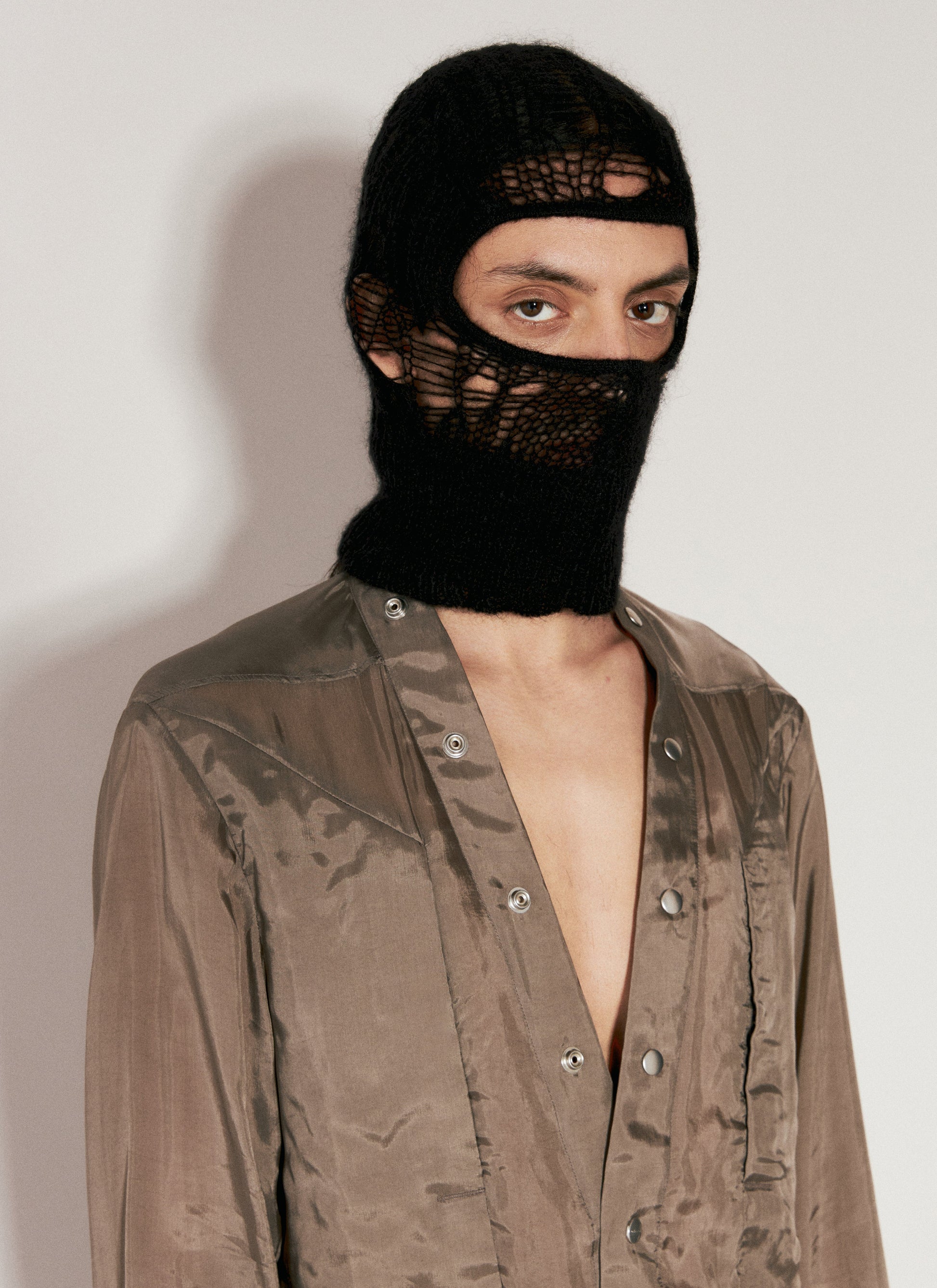 Rick Owens Men Knitted Hood RICK OWENS