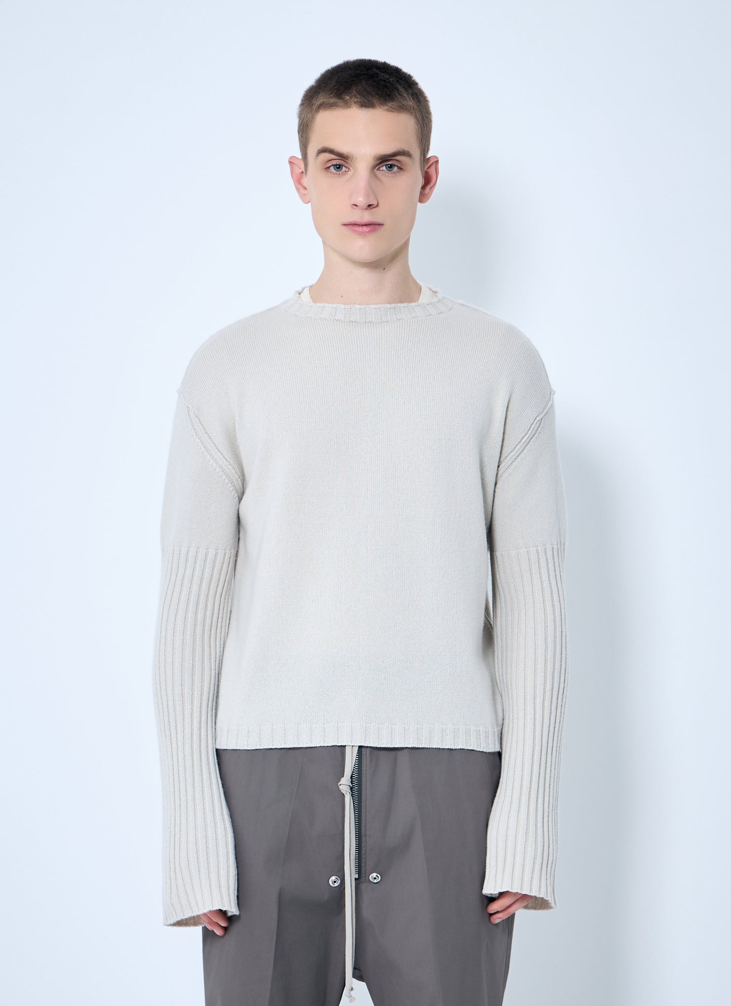 Rick Owens Men Dinge Cashmere Sweater RICK OWENS