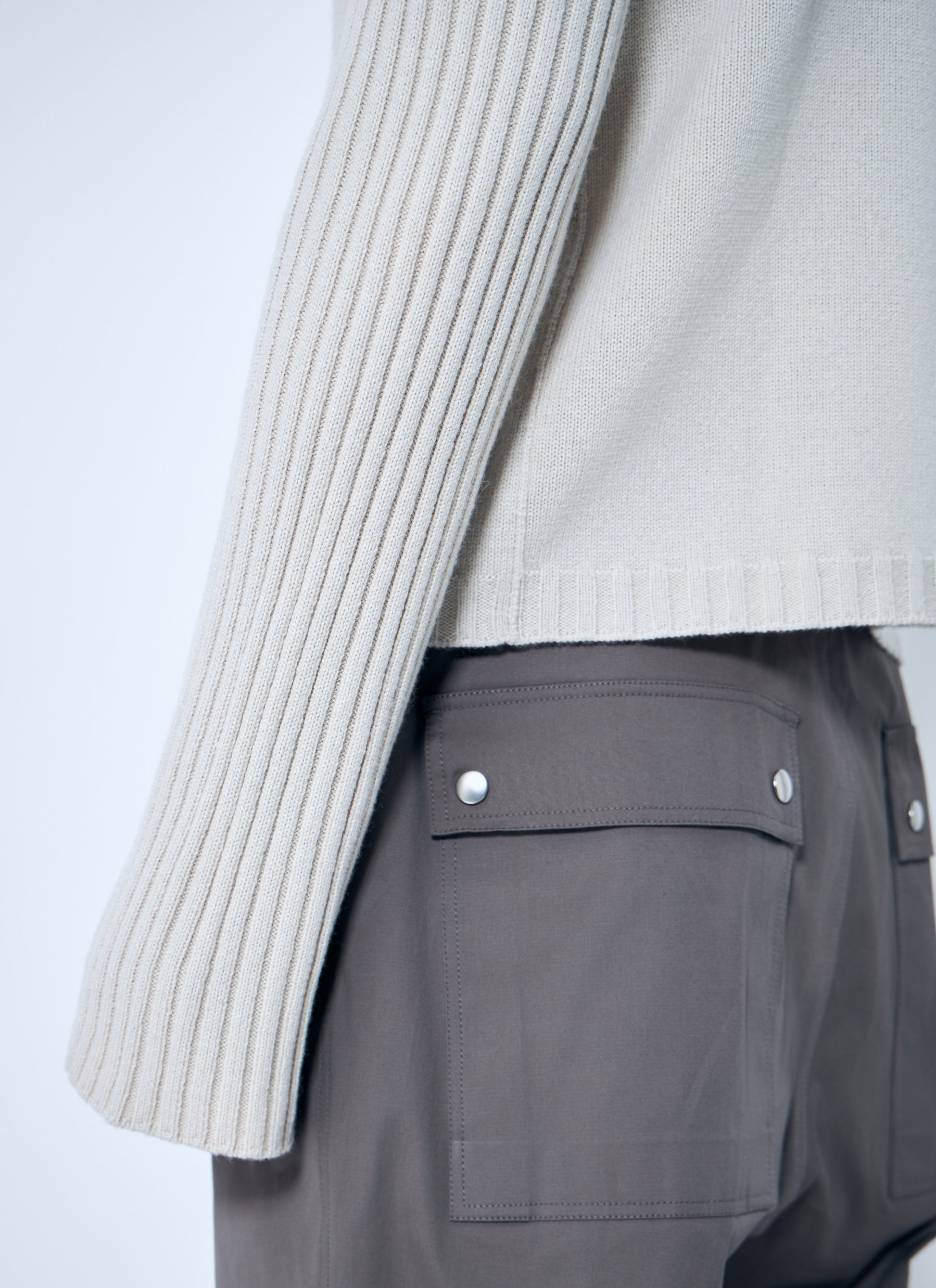 Rick Owens Men Dinge Cashmere Sweater RICK OWENS