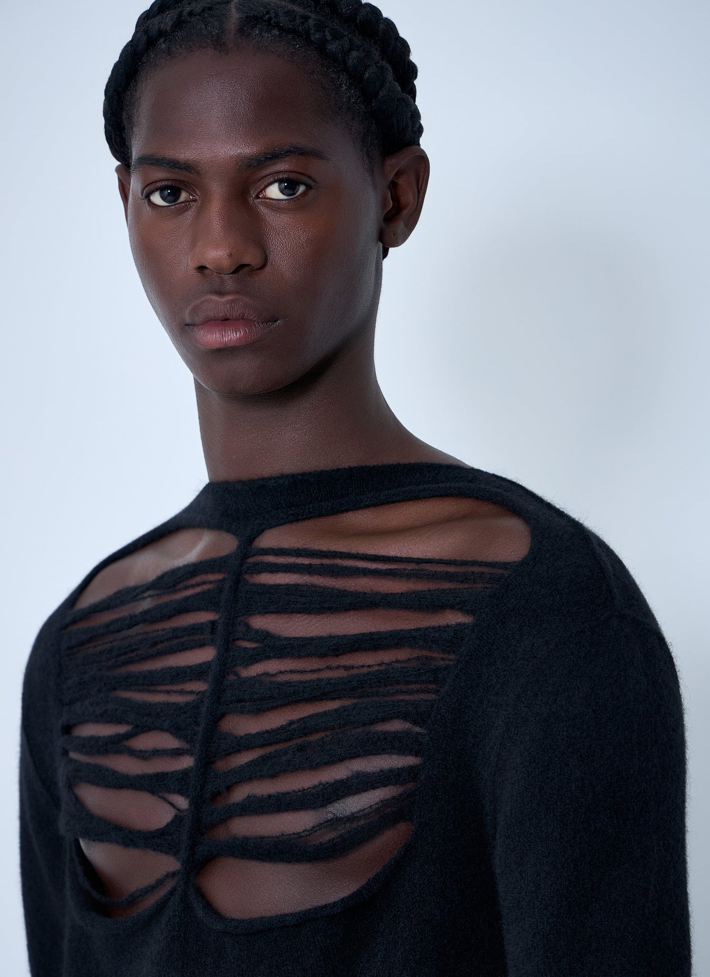 Rick Owens Men Wool-Blend Knit Top RICK OWENS