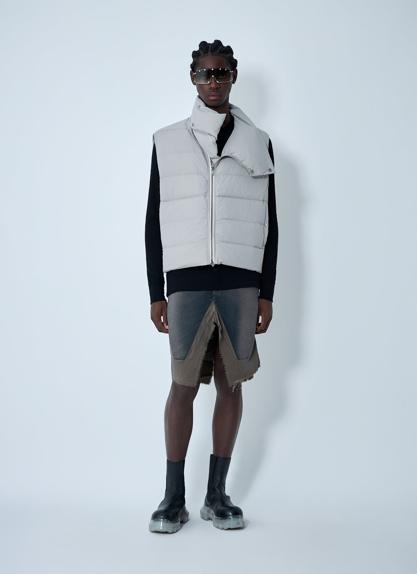 Rick Owens Men Flight Quilted Vest RICK OWENS