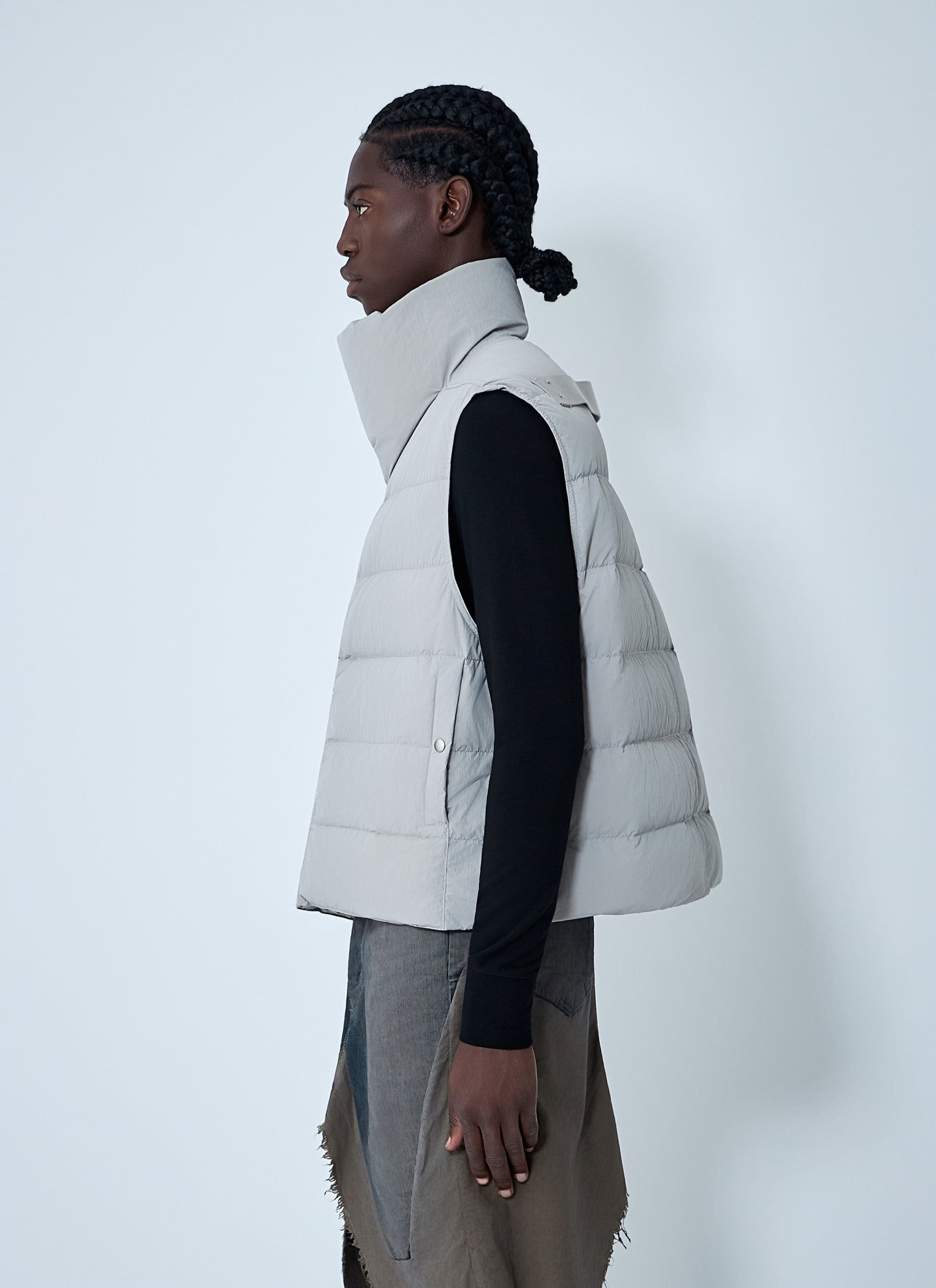Rick Owens Men Flight Quilted Vest RICK OWENS