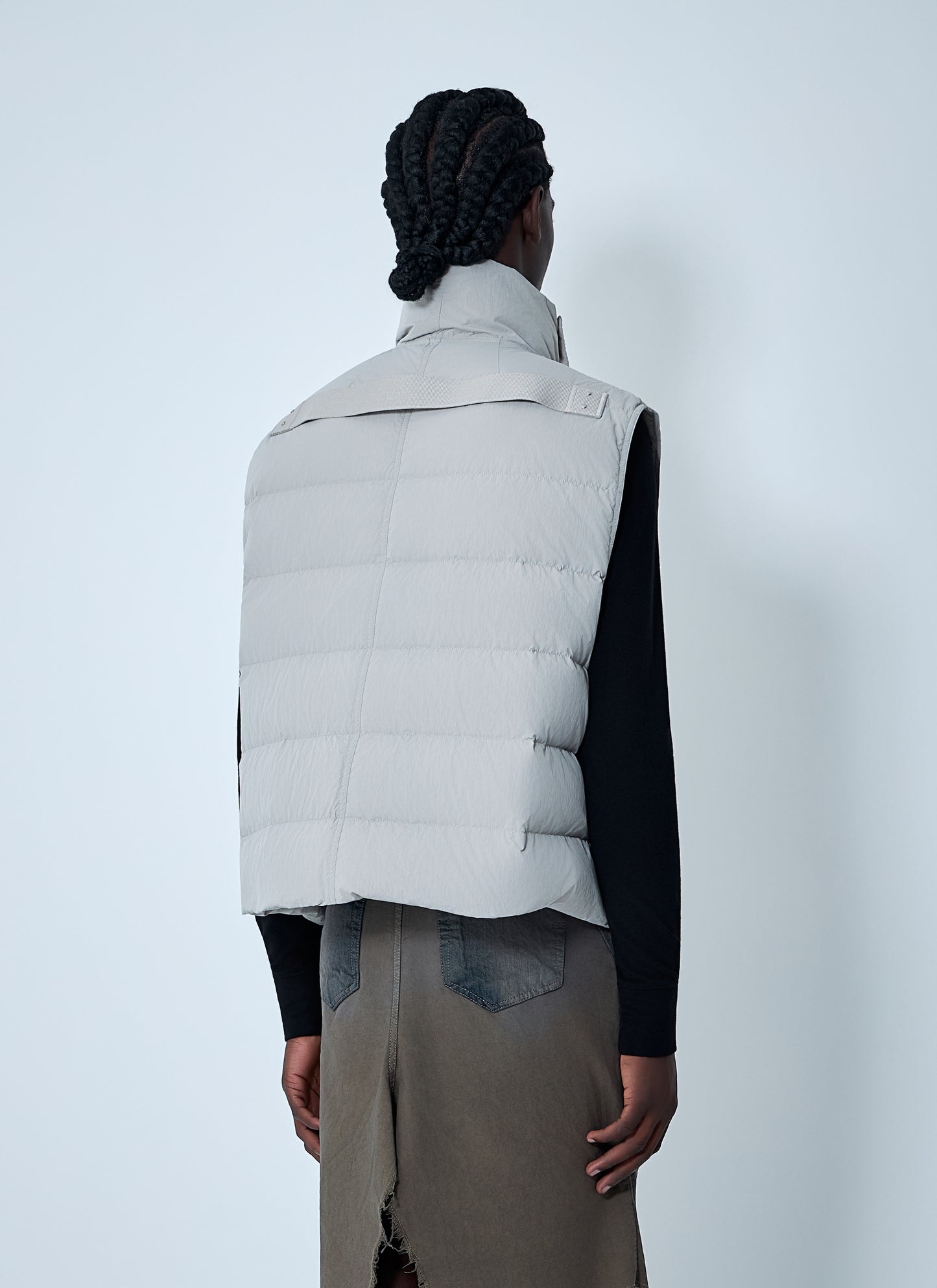 Rick Owens Men Flight Quilted Vest RICK OWENS