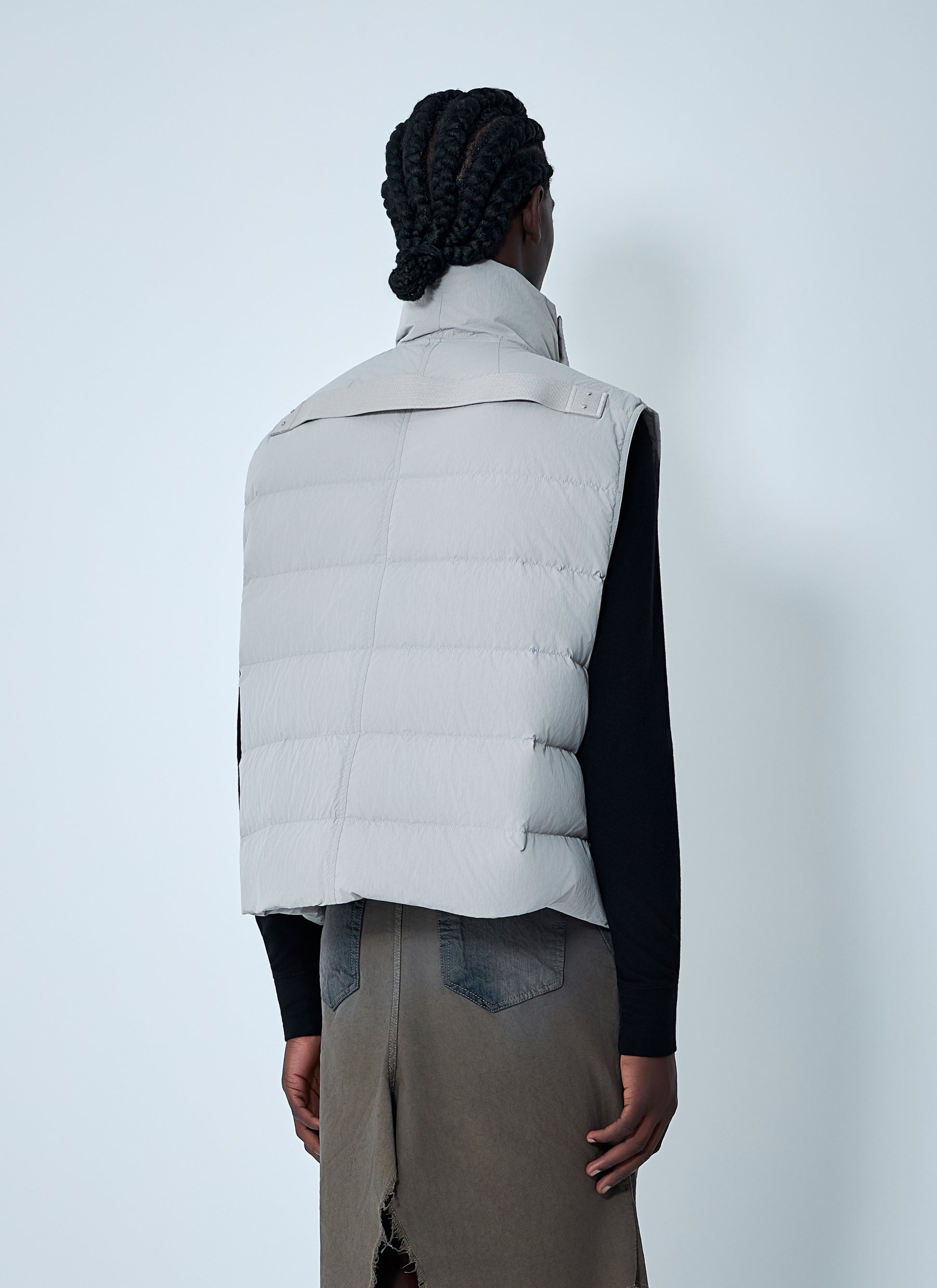 Rick Owens Men Flight Quilted Vest RICK OWENS