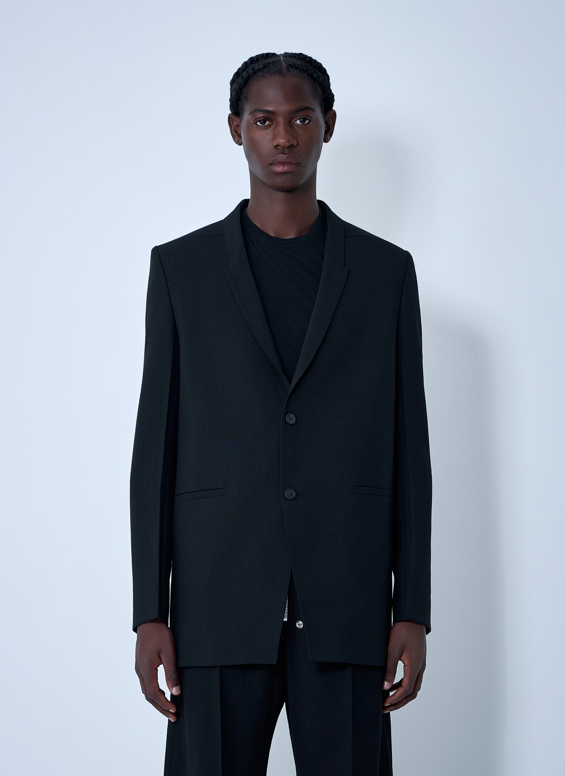 Rick Owens Men Single-Breasted Blazer RICK OWENS