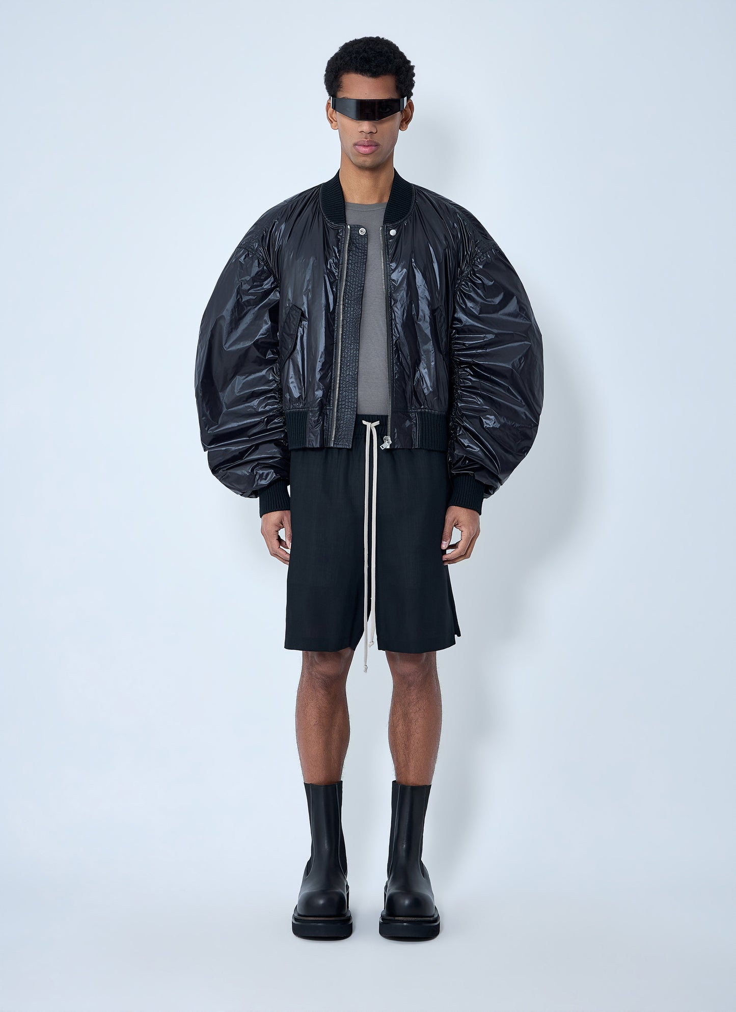 Rick Owens Men Oversized Bomber Jacket RICK OWENS