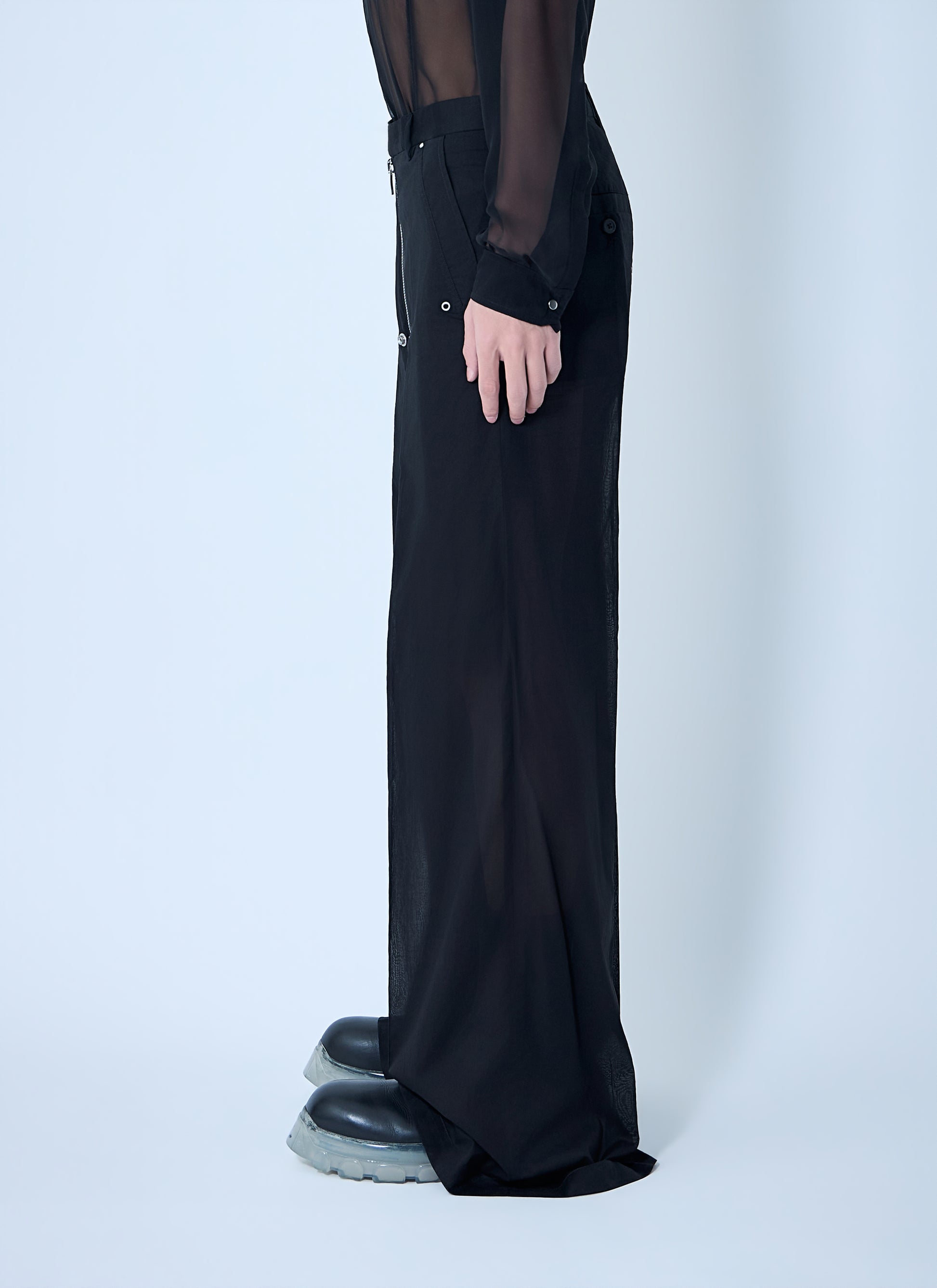 Rick Owens Men Tailored Wide Belas Pants RICK OWENS
